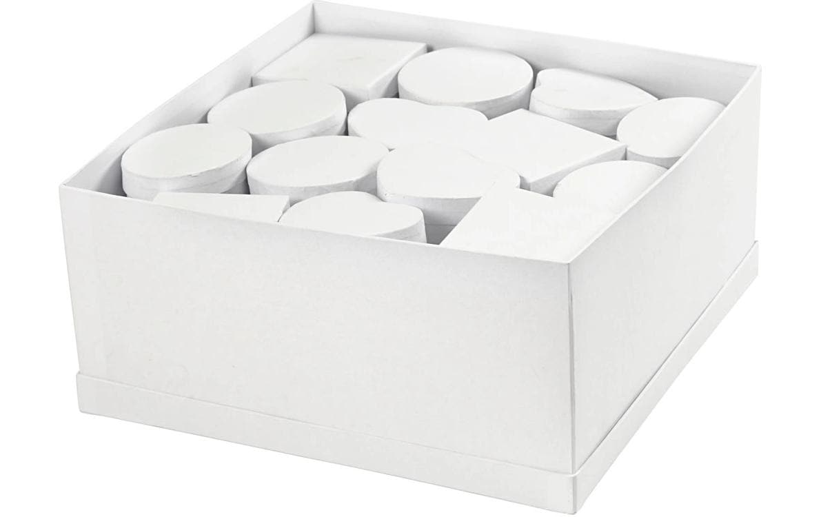 Creativ Company Papp-Schachtel 27 Stück, Weiss