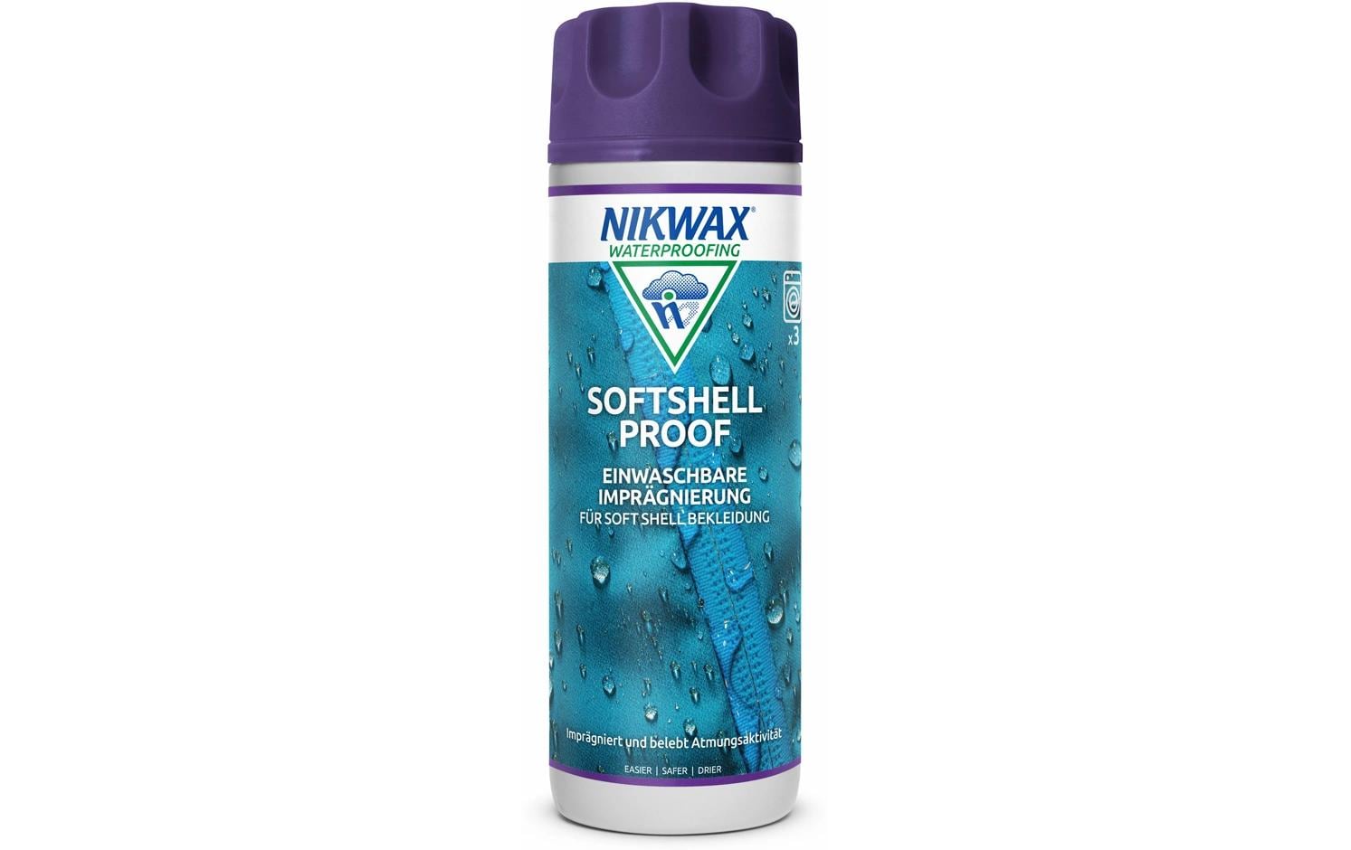 NIKWAX Imprägnierung Softshell Proof Wash-in 300 ml