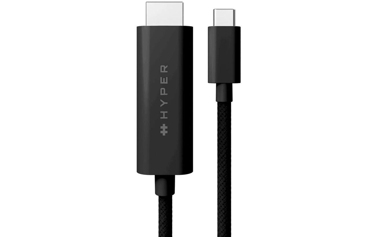 HYPER Kabel USB-C to HDMI Kabel 4K HDMI - USB Type-C, 2.5 m