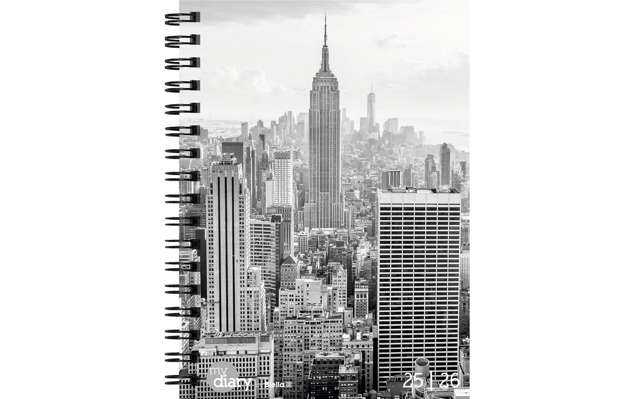 Biella Schüleragenda Mydiary City 25/26 FSC, 3½T/1S, 12 x 16.5 cm