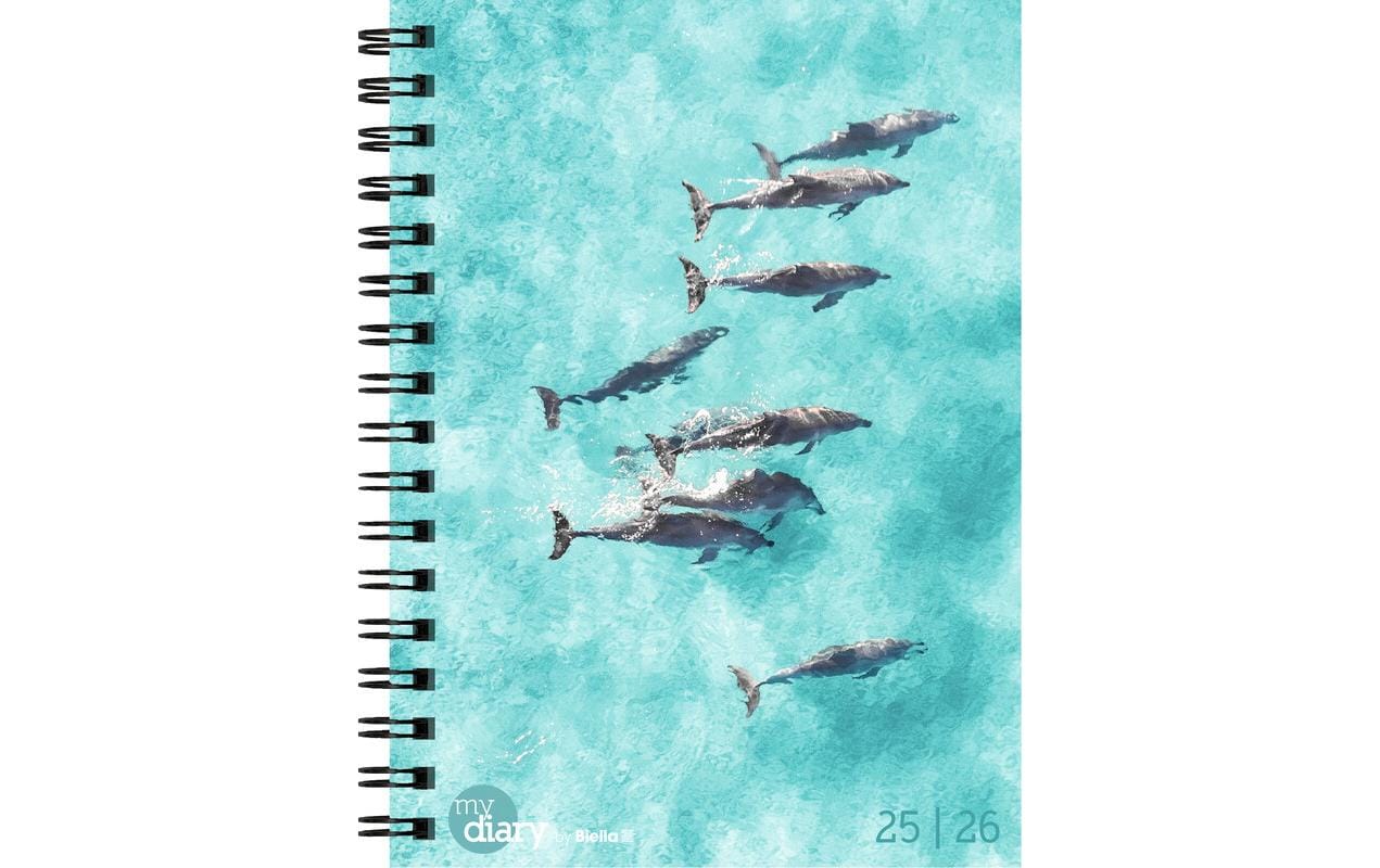 Biella Schüleragenda Mydiary Animal 25/26 FSC, 3½T/1S, 12 x 16.5 cm