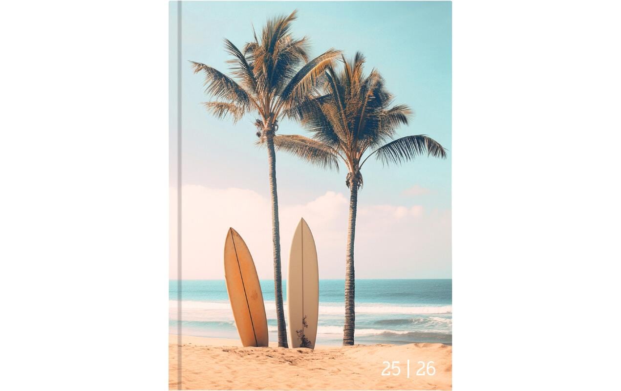 Biella Schüleragenda Mydiary Beach 25/26 FSC, 1T/1S, 12 x 16.5 cm