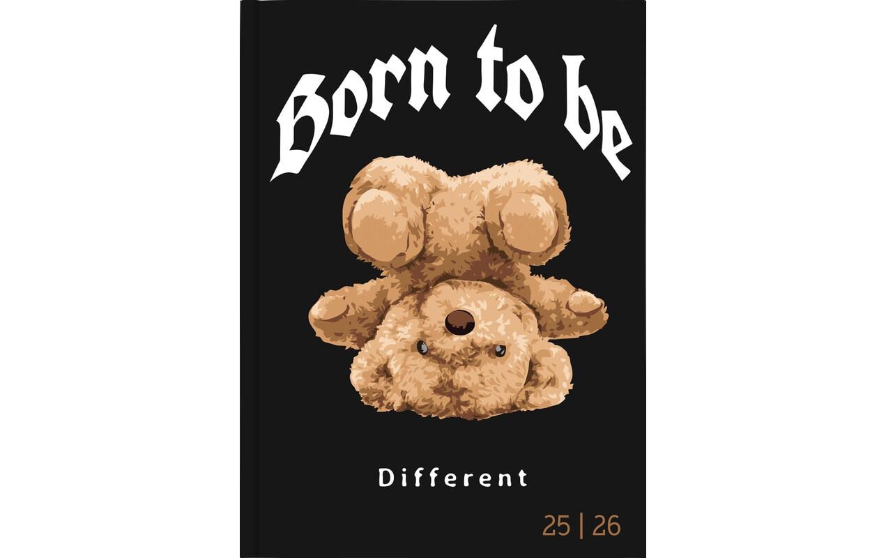 Biella Schüleragenda Mydiary Teddy 25/26 FSC, 1T/1S, 12 x 16.5 cm