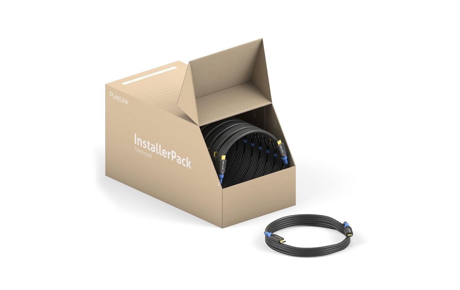 PureLink FlexInstall USB 3.0-Kabel Premium USB A - USB B 2 m, 30 Stk