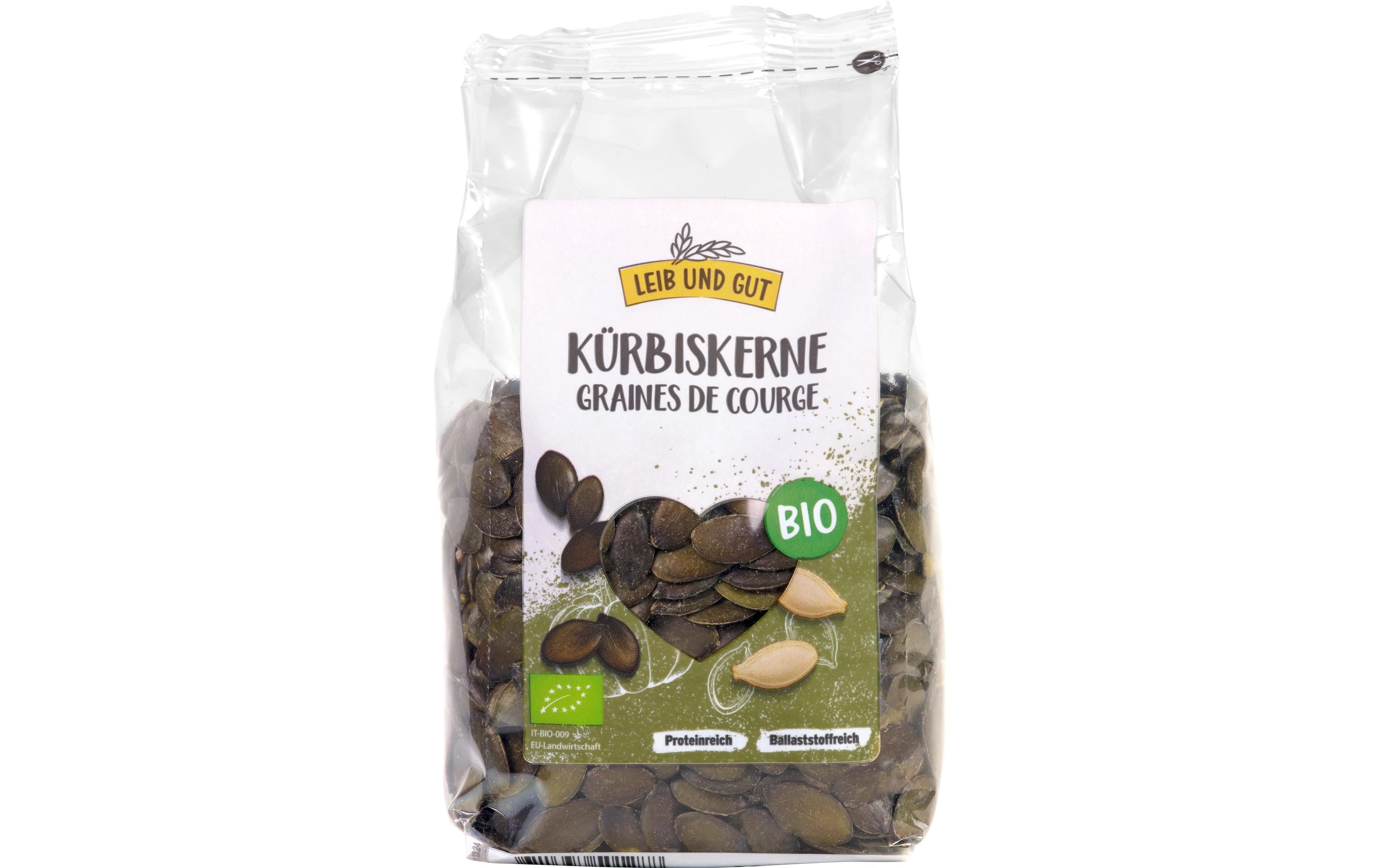 Leib und Gut Bio Kürbiskerne 260 g