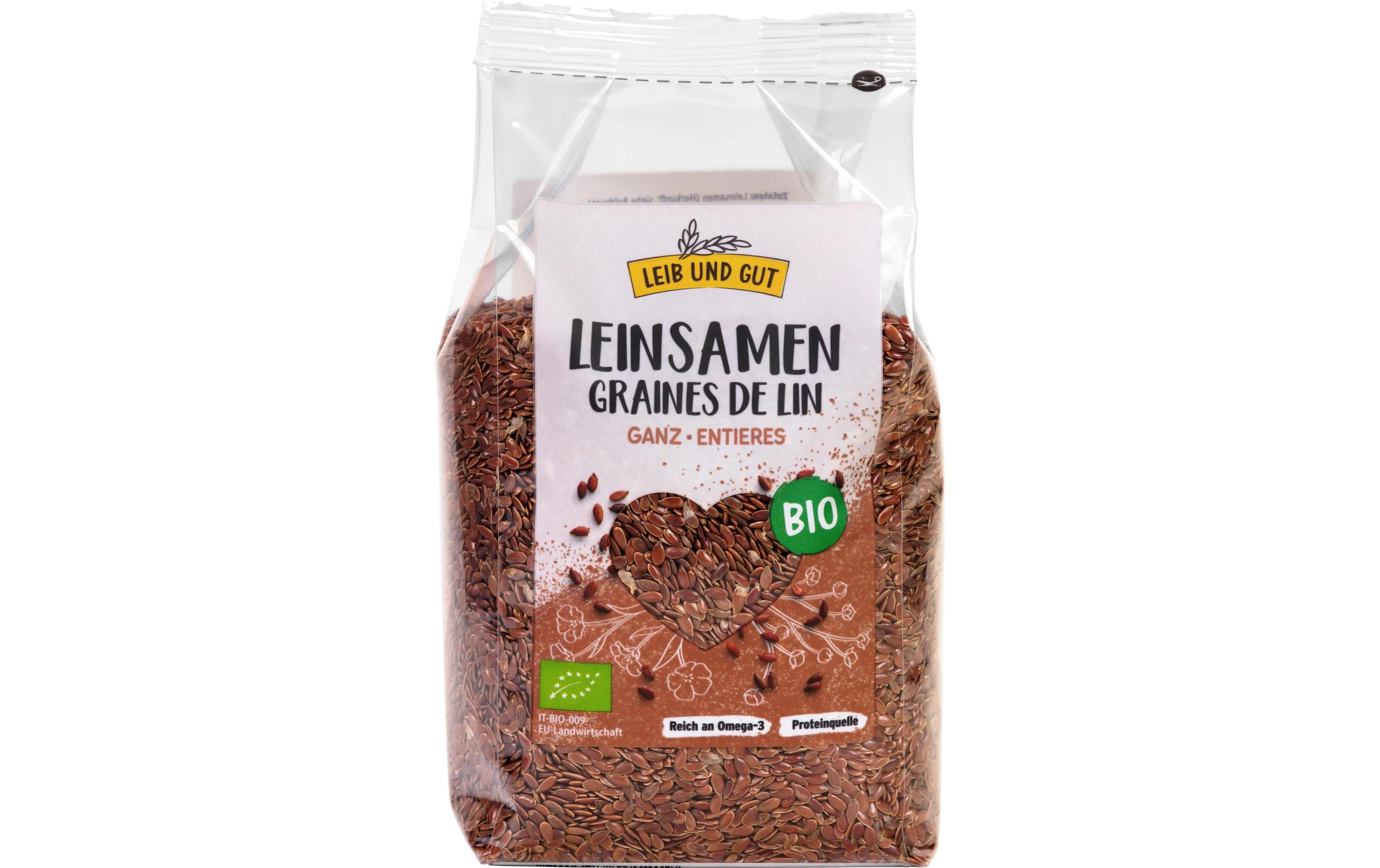 Leib und Gut Bio Leinsamen 400 g