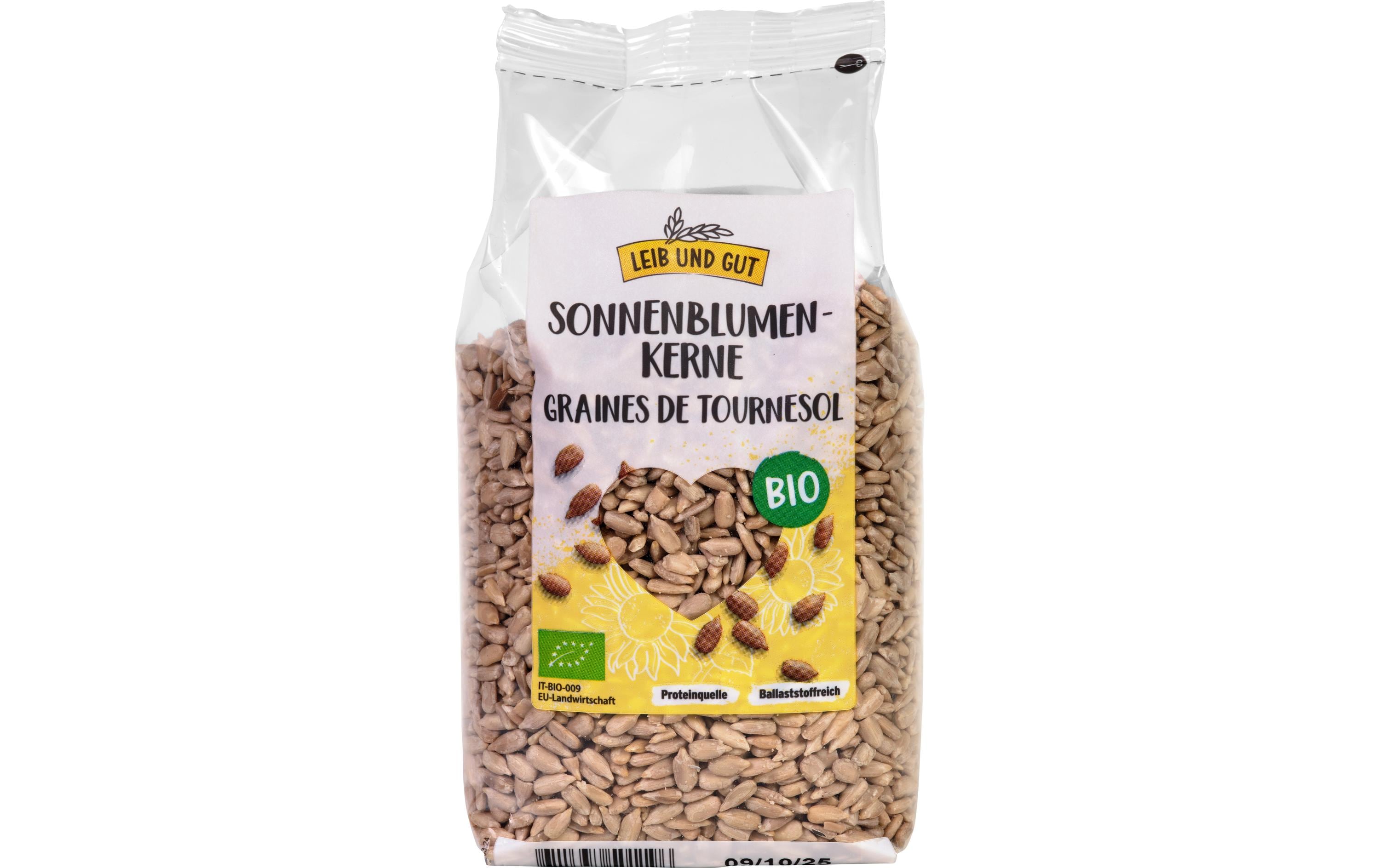 Leib und Gut Bio Sonnenblumenkerne 350 g