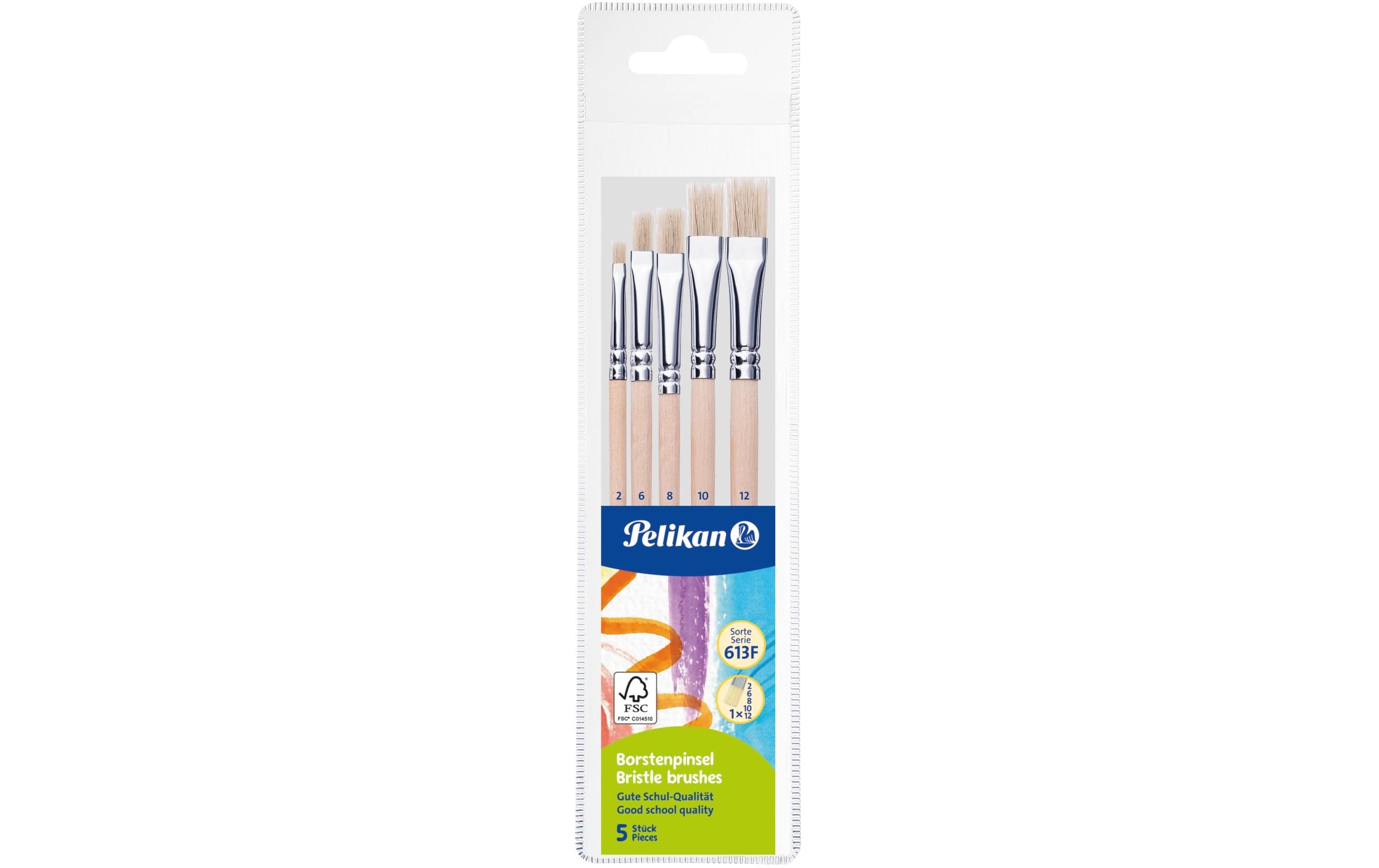 Pelikan Borstenpinsel Starter 5 Stück