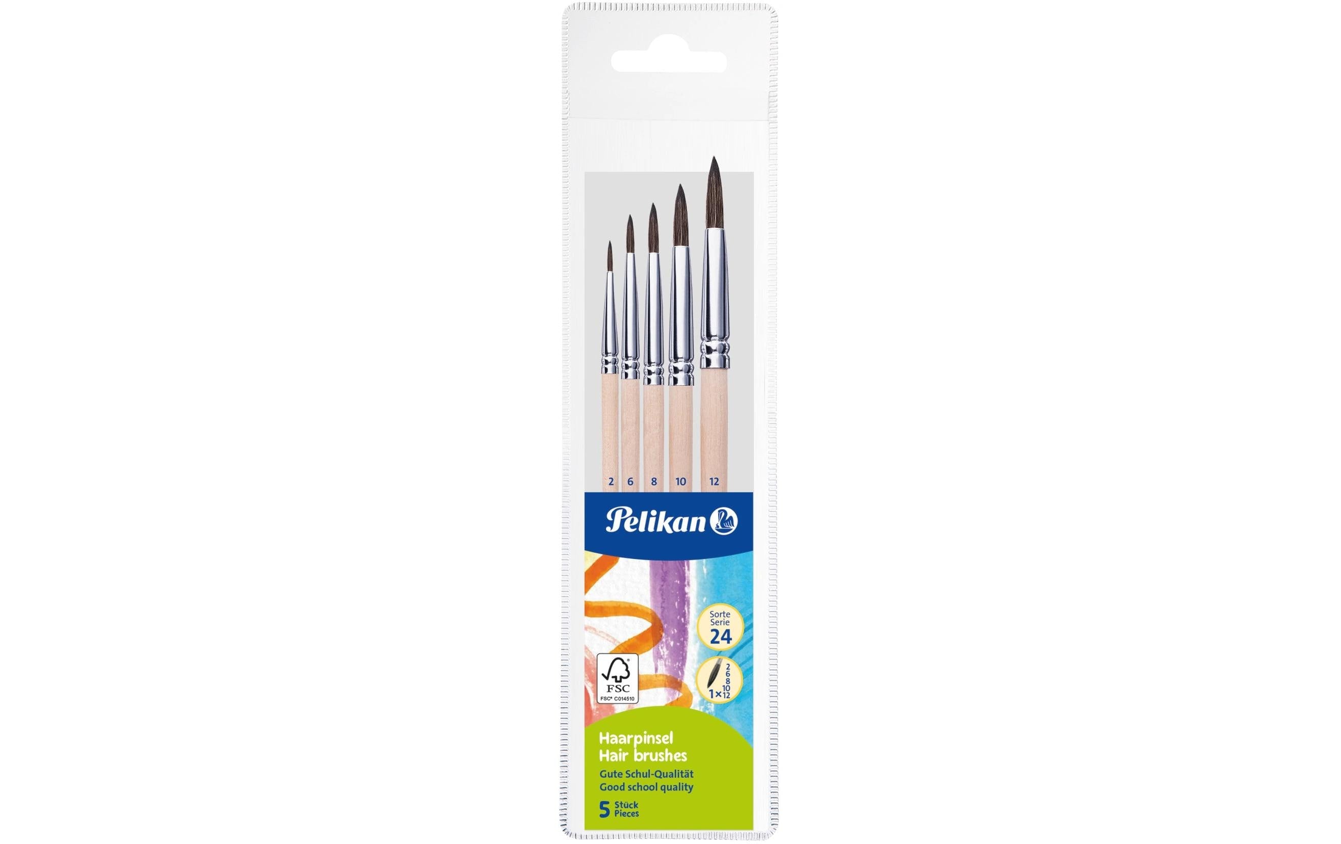 Pelikan Feinhaarpinsel Starter 5 Stück