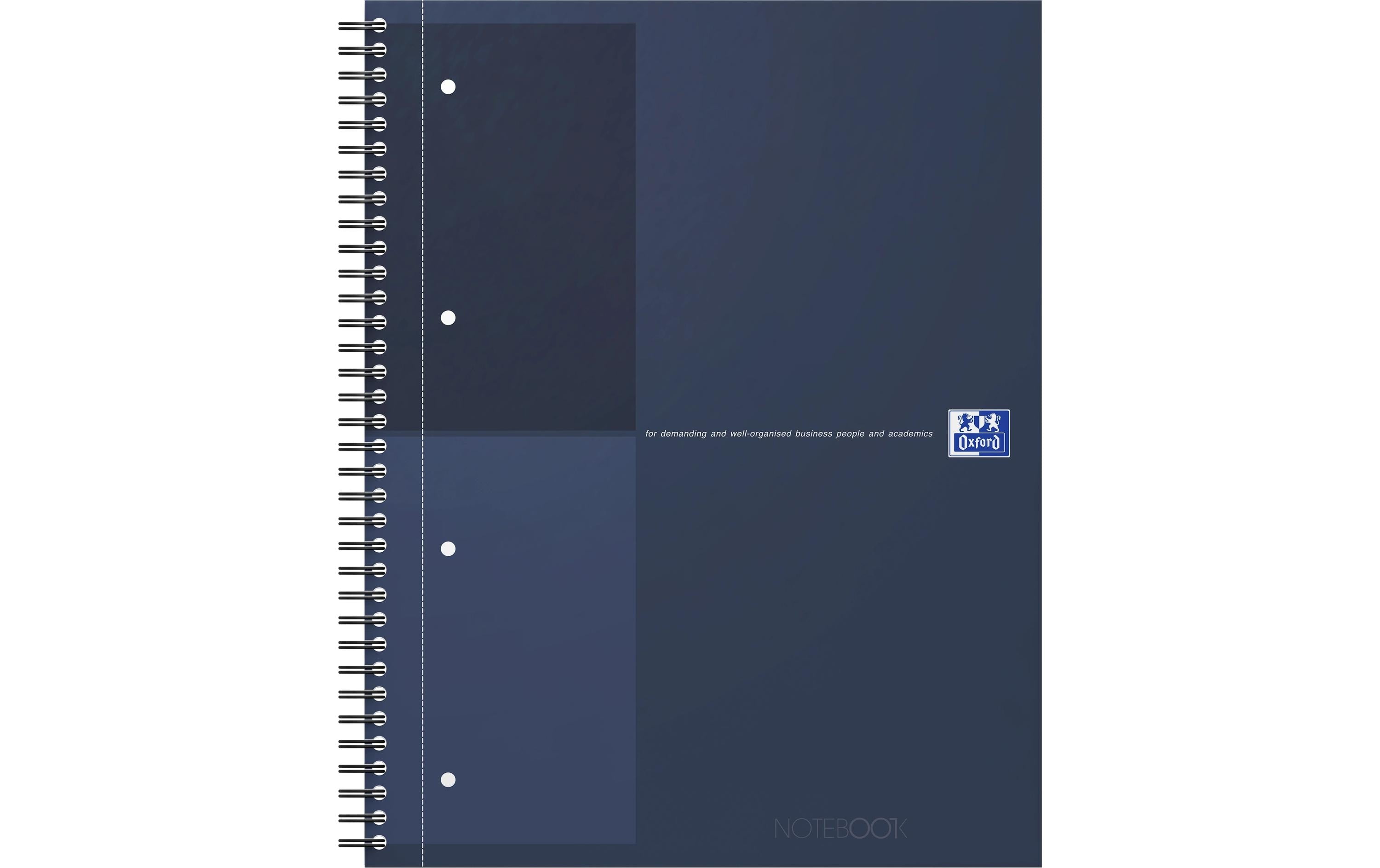 Oxford Notizbuch A4, Liniert, Dunkelblau