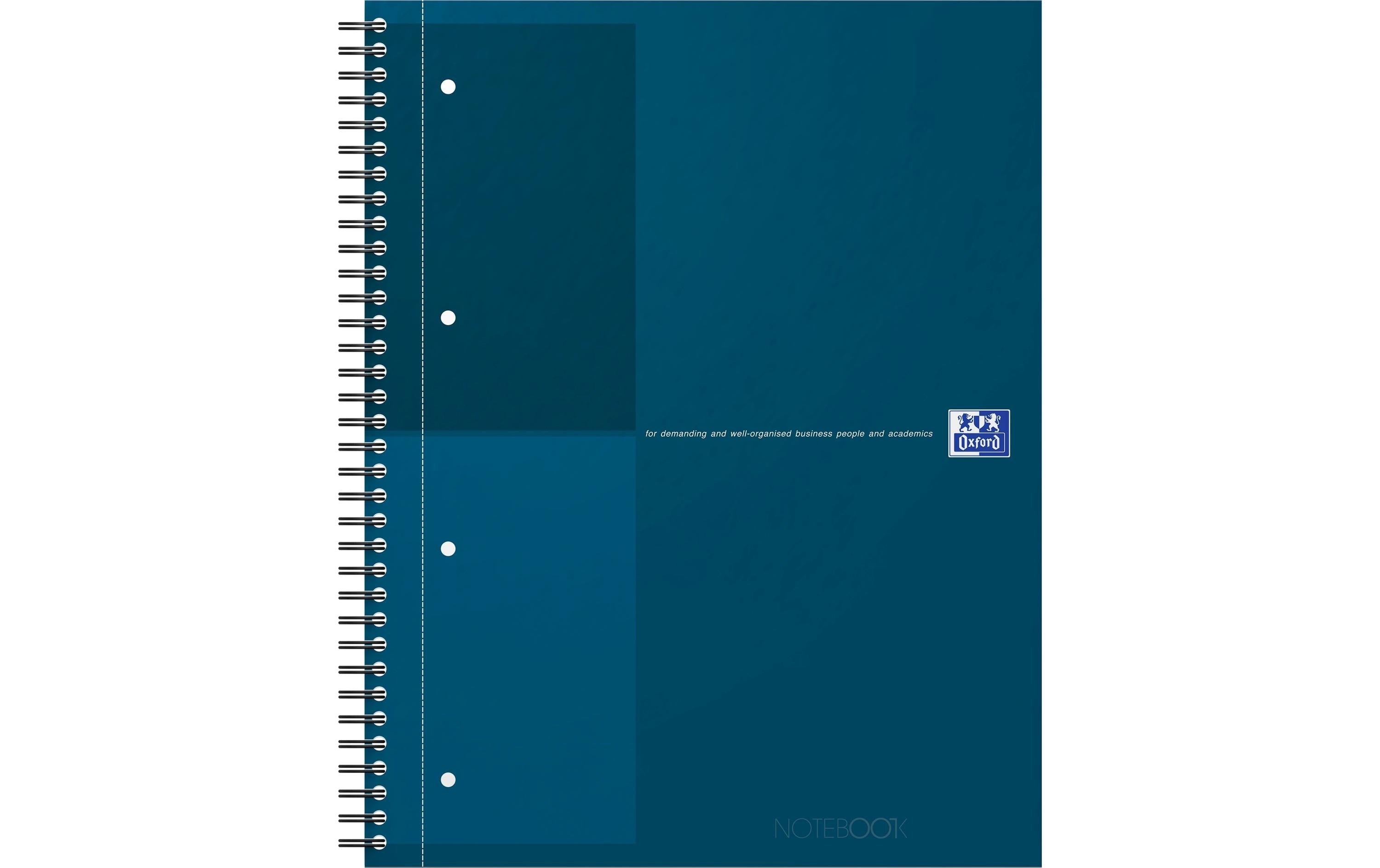 Oxford Notizbuch A4, Liniert, Dunkeltürkis