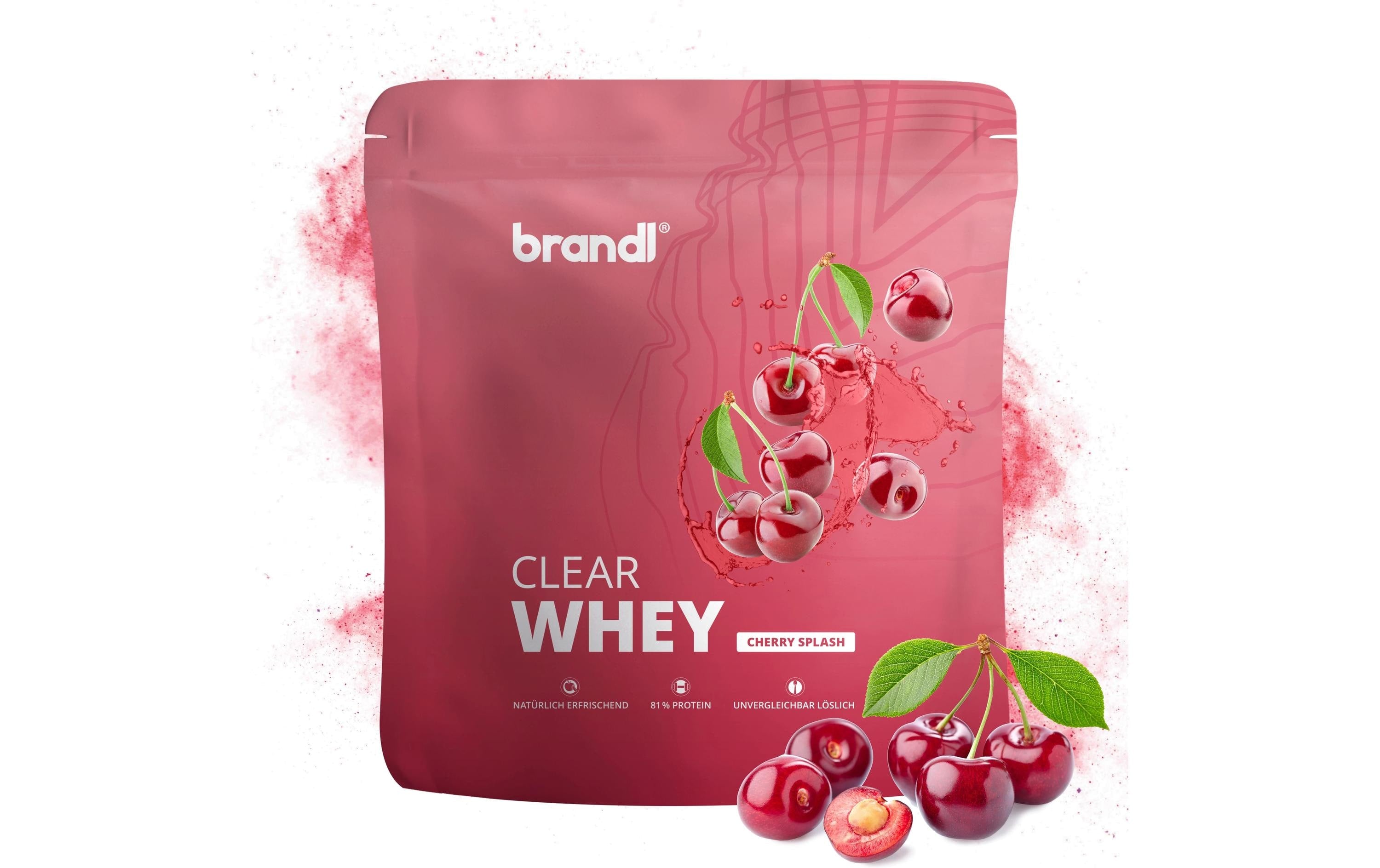 Brandl-Nutrition Pulver Clear Whey Kirsche 800 g