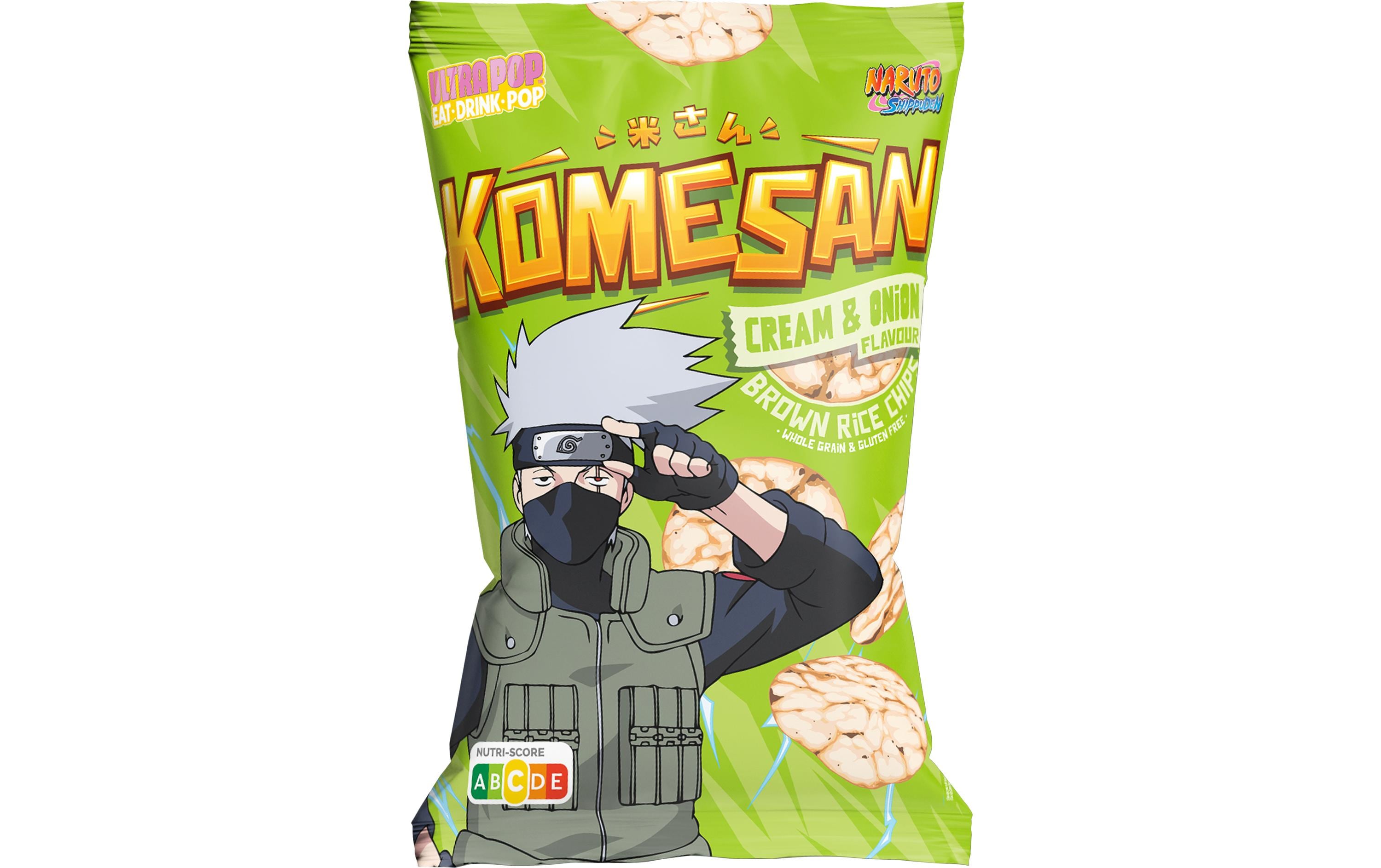 Ultrapop Chips Rice Kakashi Cream & Onion 60 g