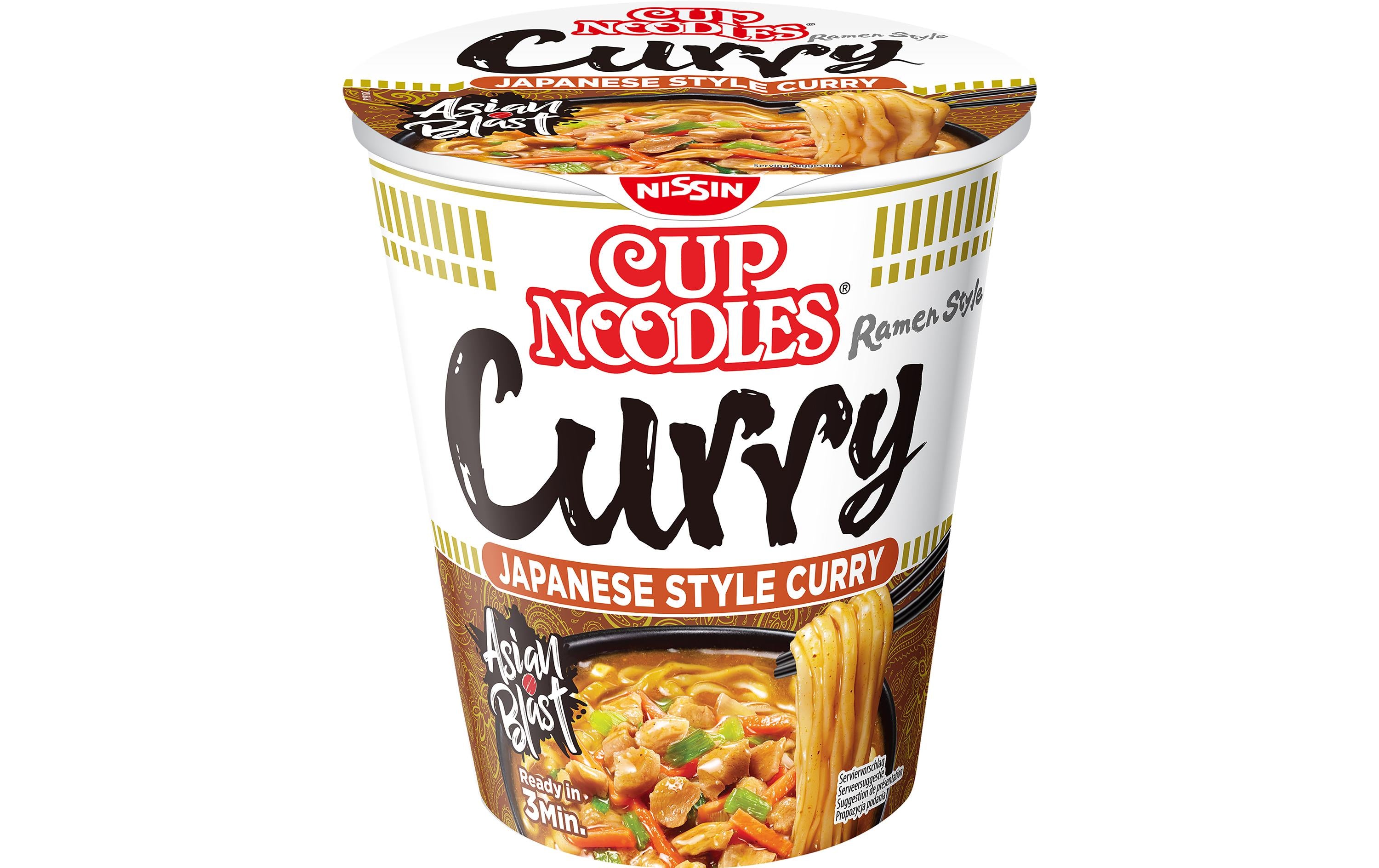 Nissin Food Cup Noodles Curry 63 g