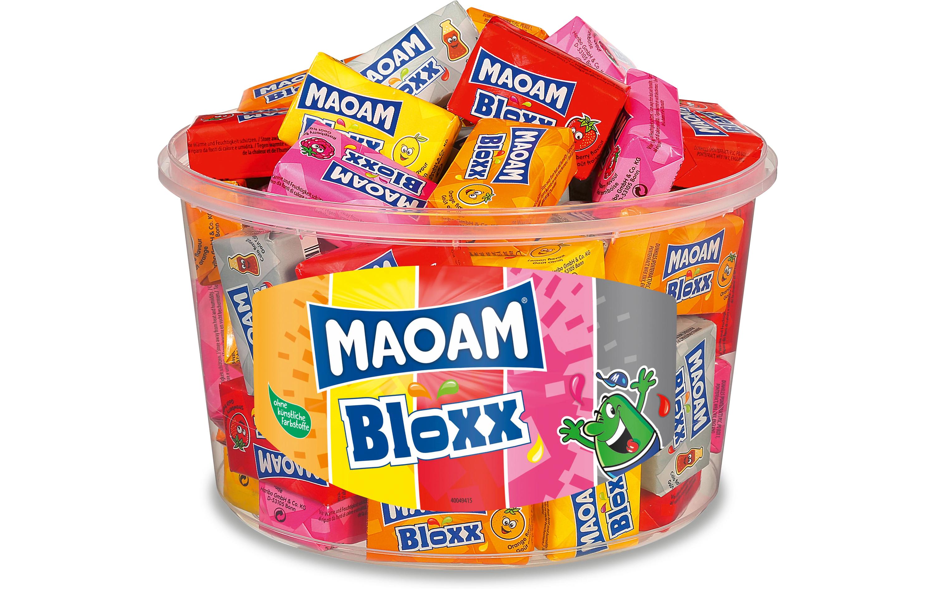 Maoam Bloxx Frucht Dose 50 x 22 g