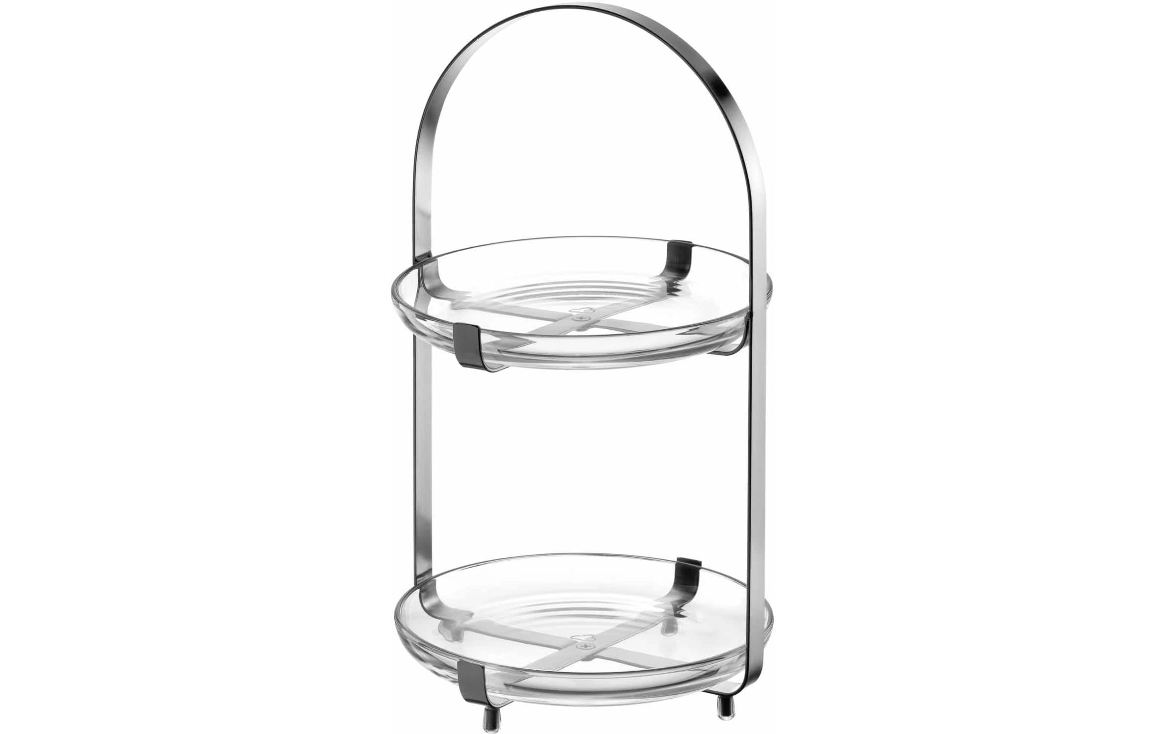 Leonardo Etagere Cucina 2-teilig, Silber
