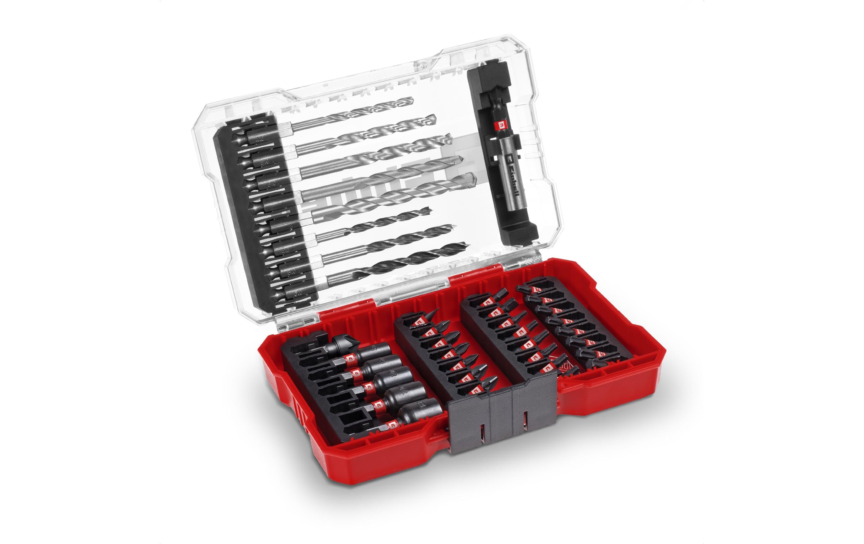 Einhell Bit-Set M-CASE Kassette Mix 39tlg LS
