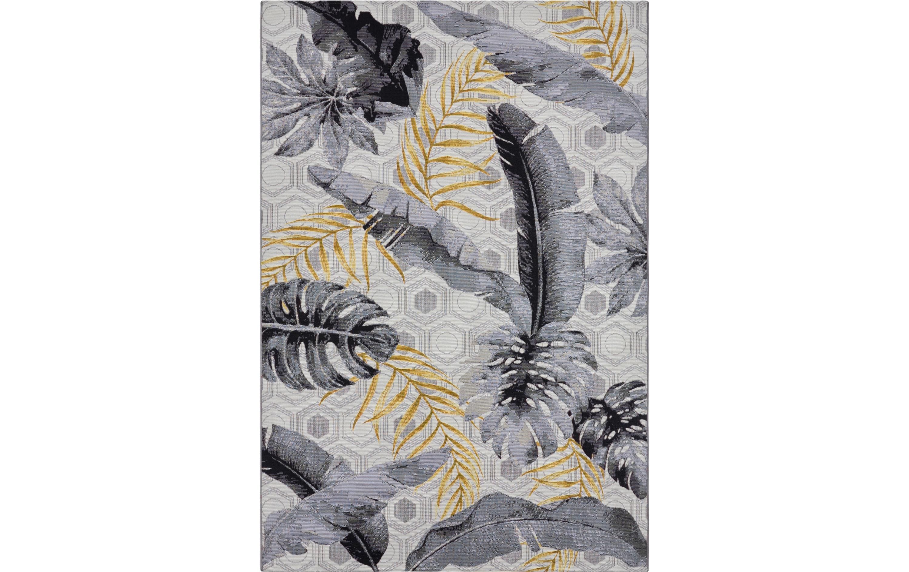 Hanse Home Teppich Gold Leaves 120 cm x 180 cm, Mehrfarbig