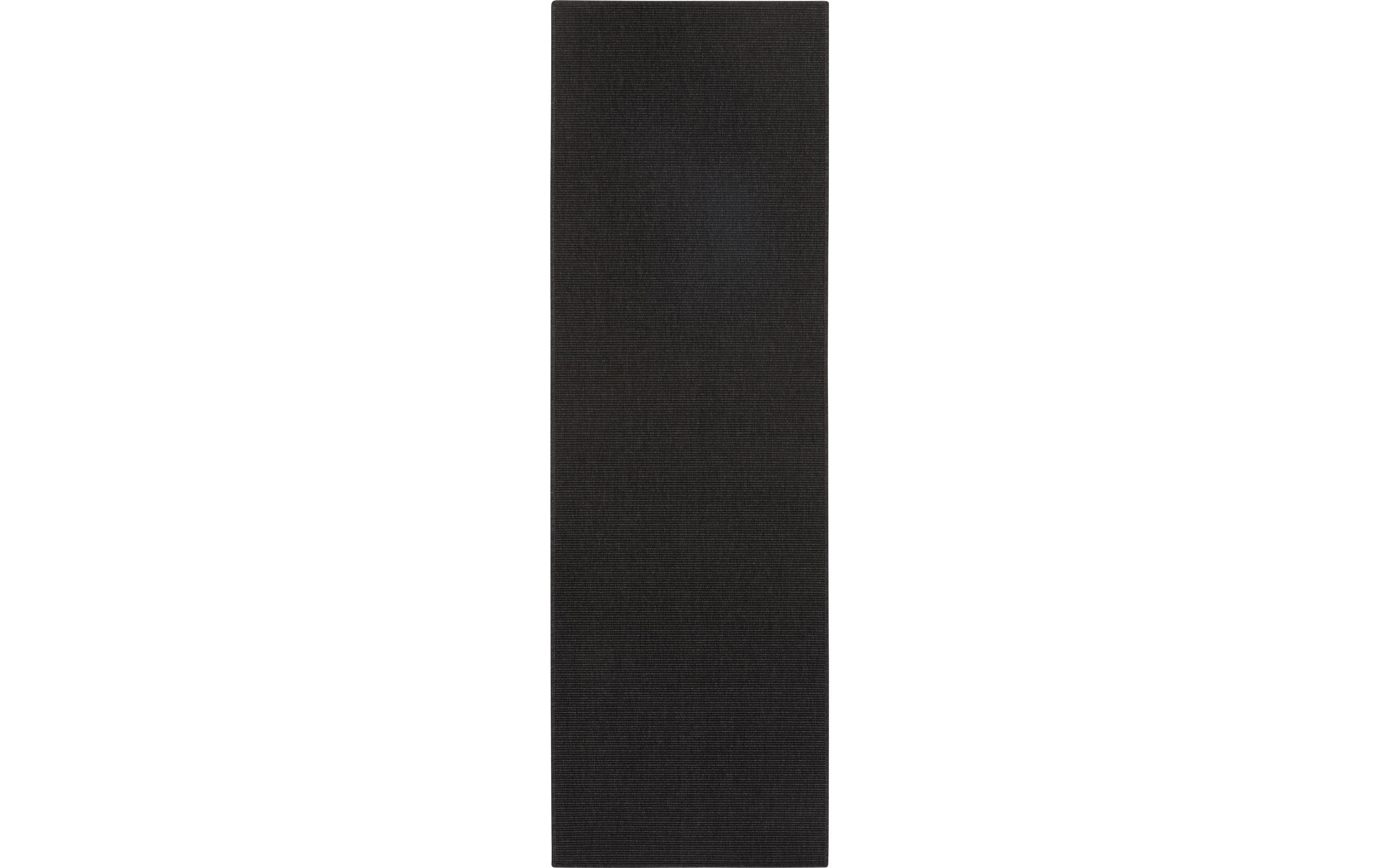 Hanse Home Teppich Sisal 80 cm x 150 cm, Schwarz