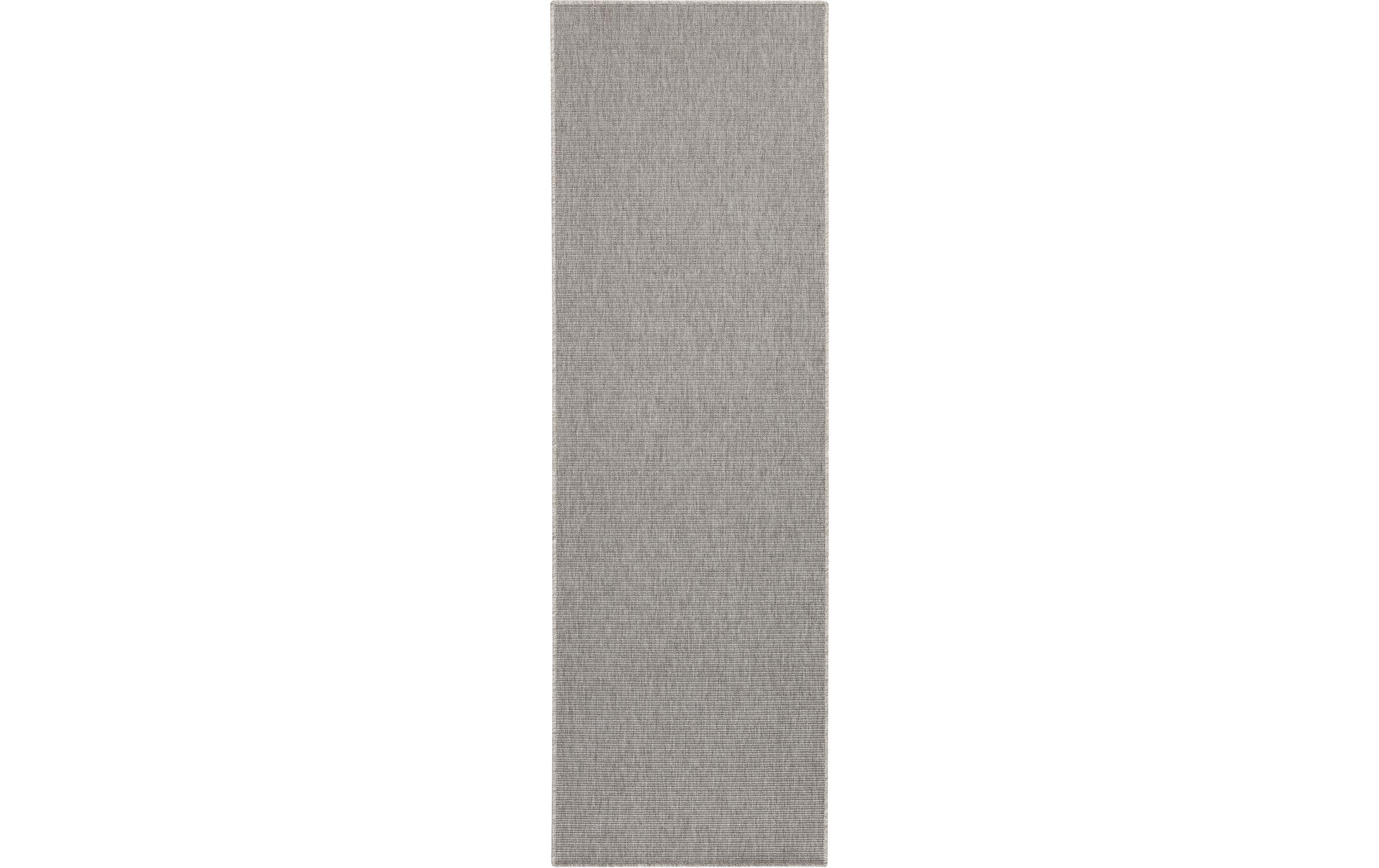 Hanse Home Teppich Sisal 80 cm x 150 cm, Silber