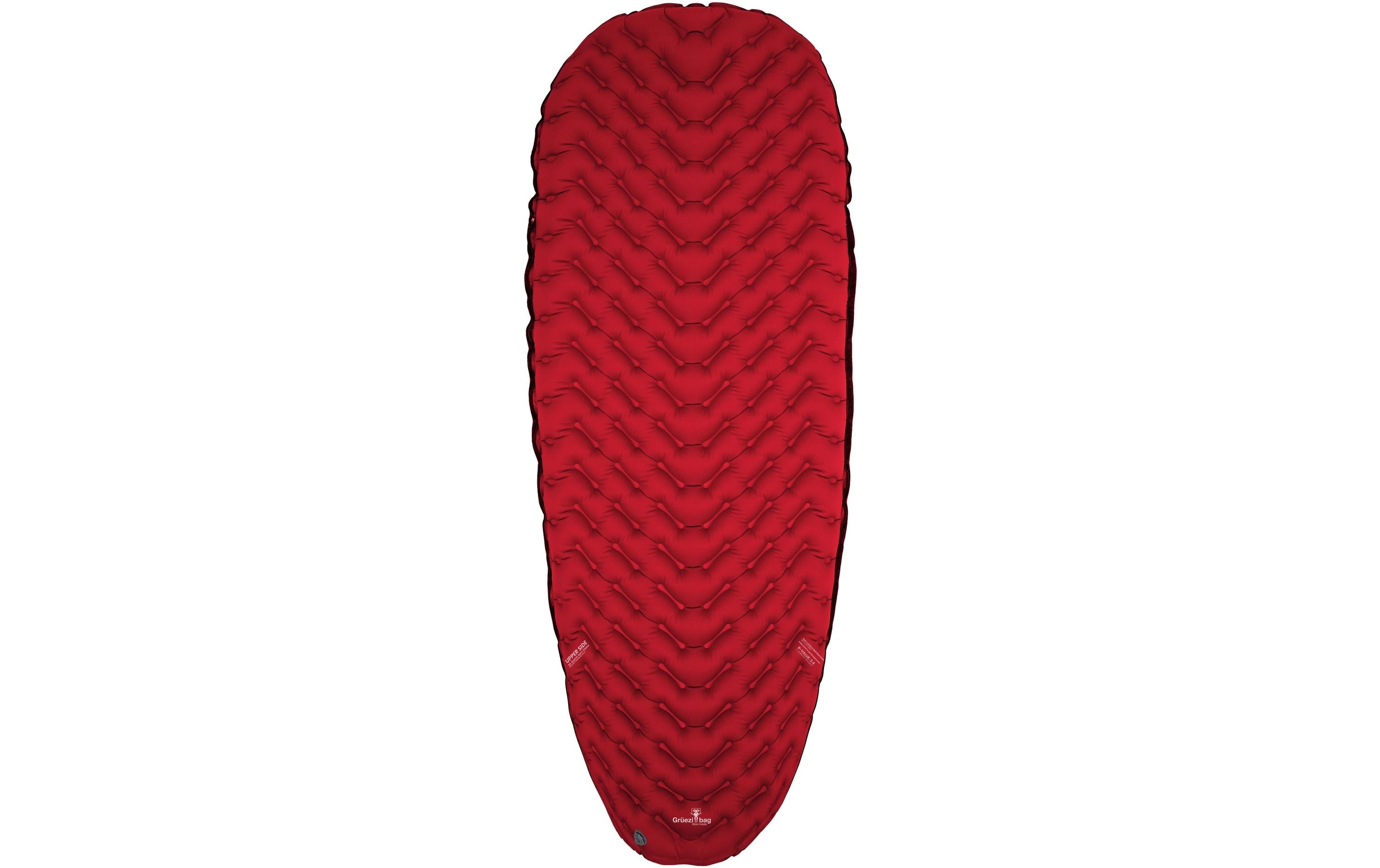 Grüezi Bag Schlafmatte Wool Mat Camping Anthracite / red