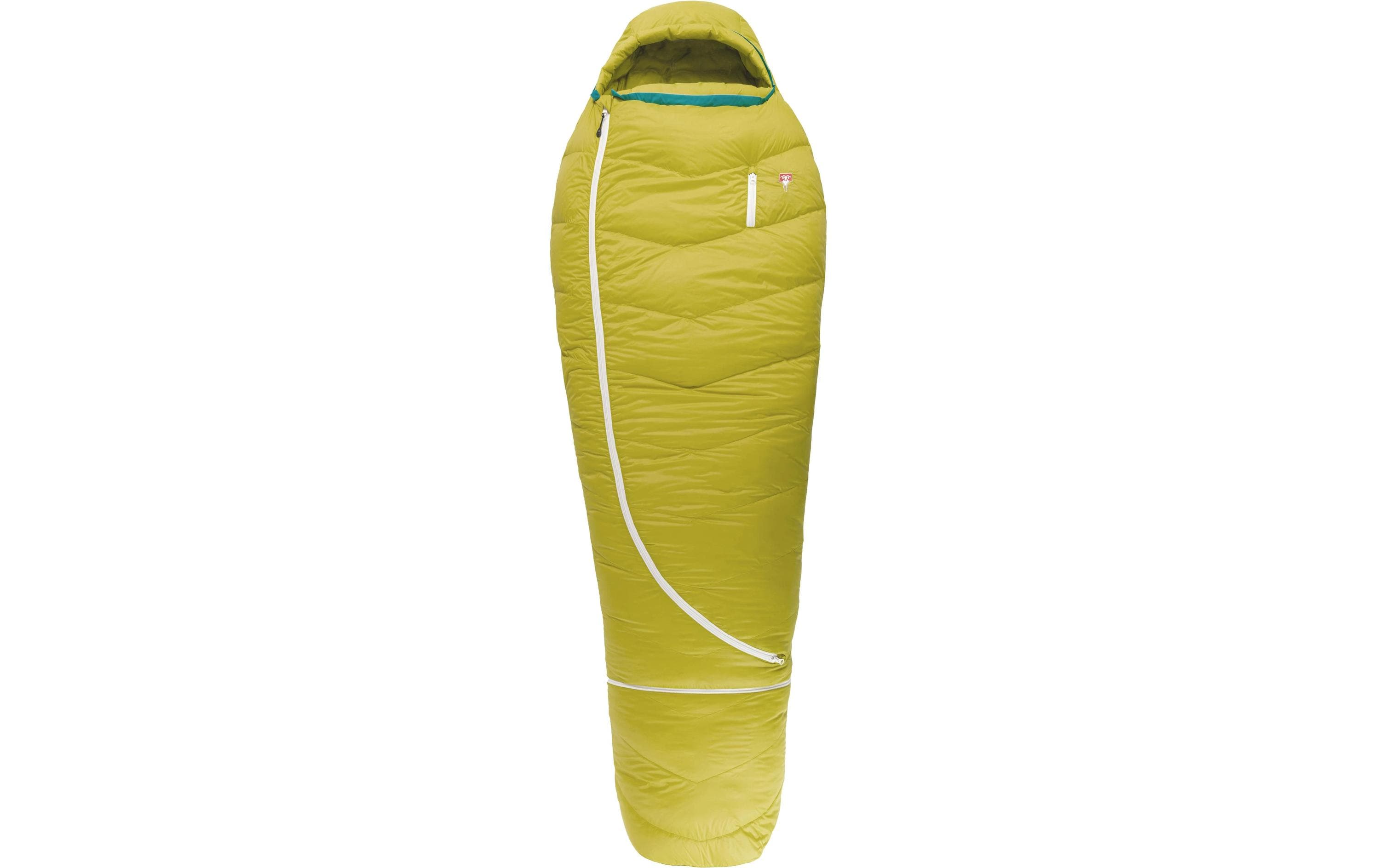 Grüezi Bag Kinderschlafsack Biopod DownWool KidsTeen Citron