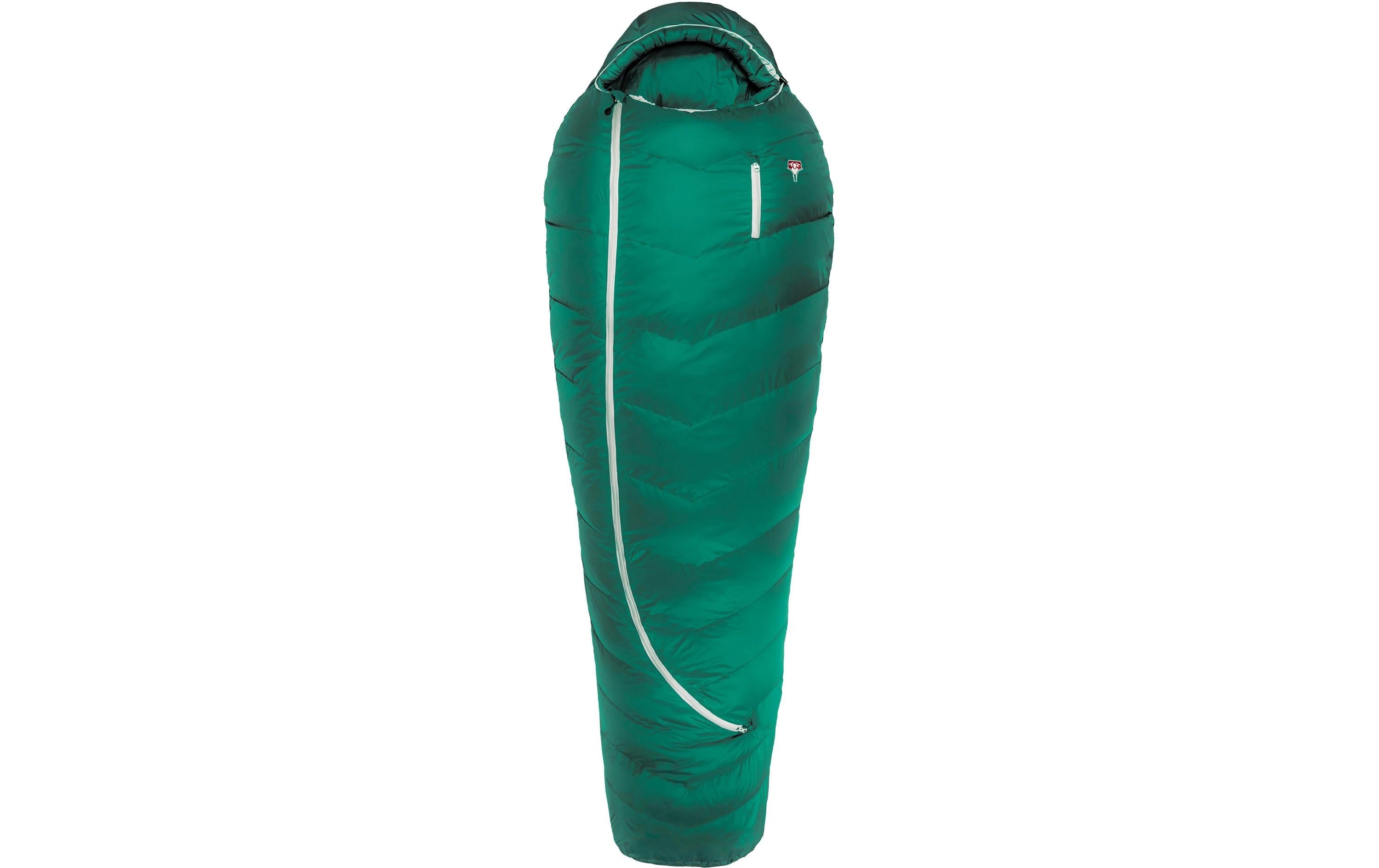 Grüezi Bag Schlafsack Biopod DownWool Subzero 185 Nylon, Pine Green