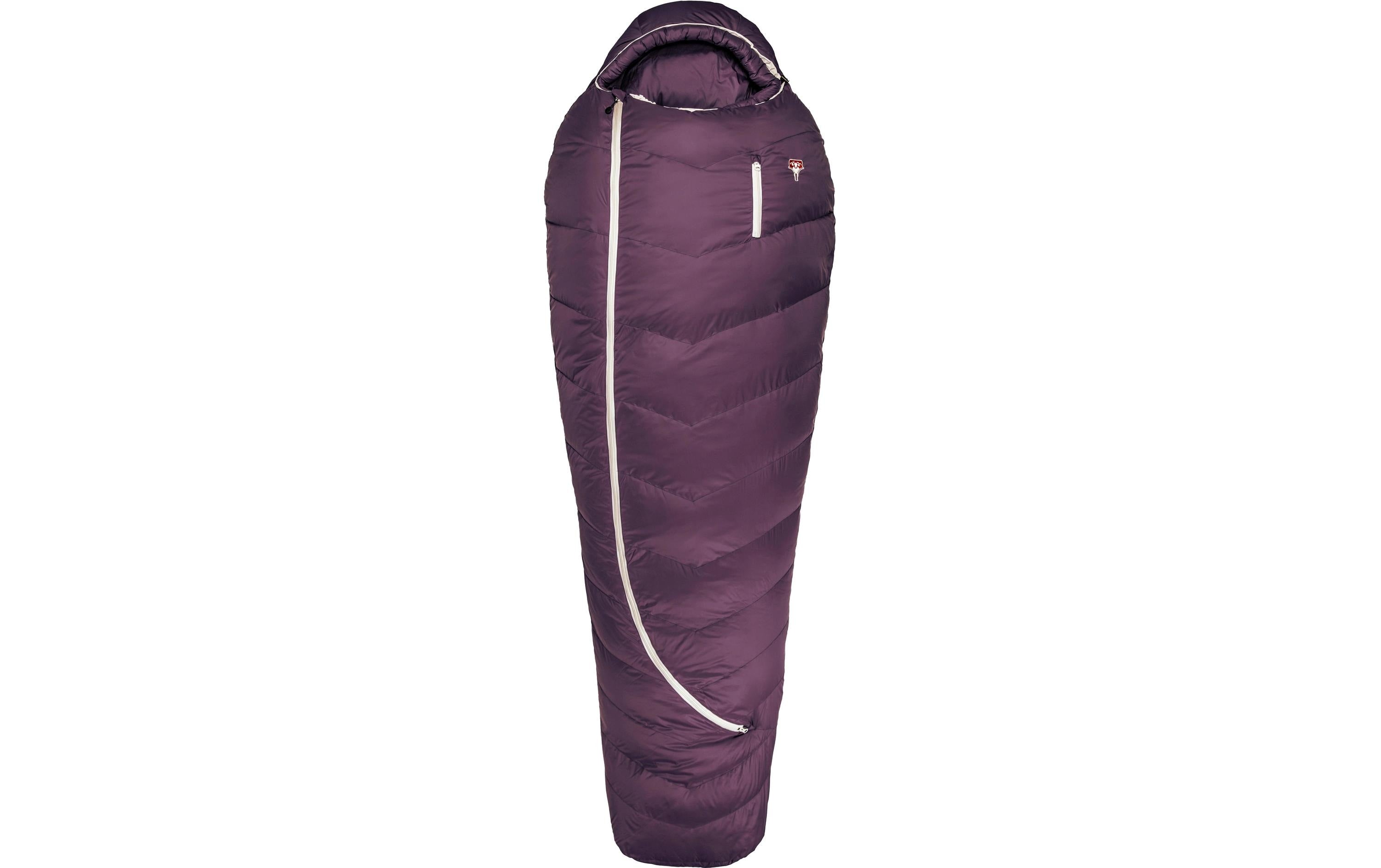 Grüezi Bag Schlafsack Biopod DownWool Subzero 175 Nylon, Berry