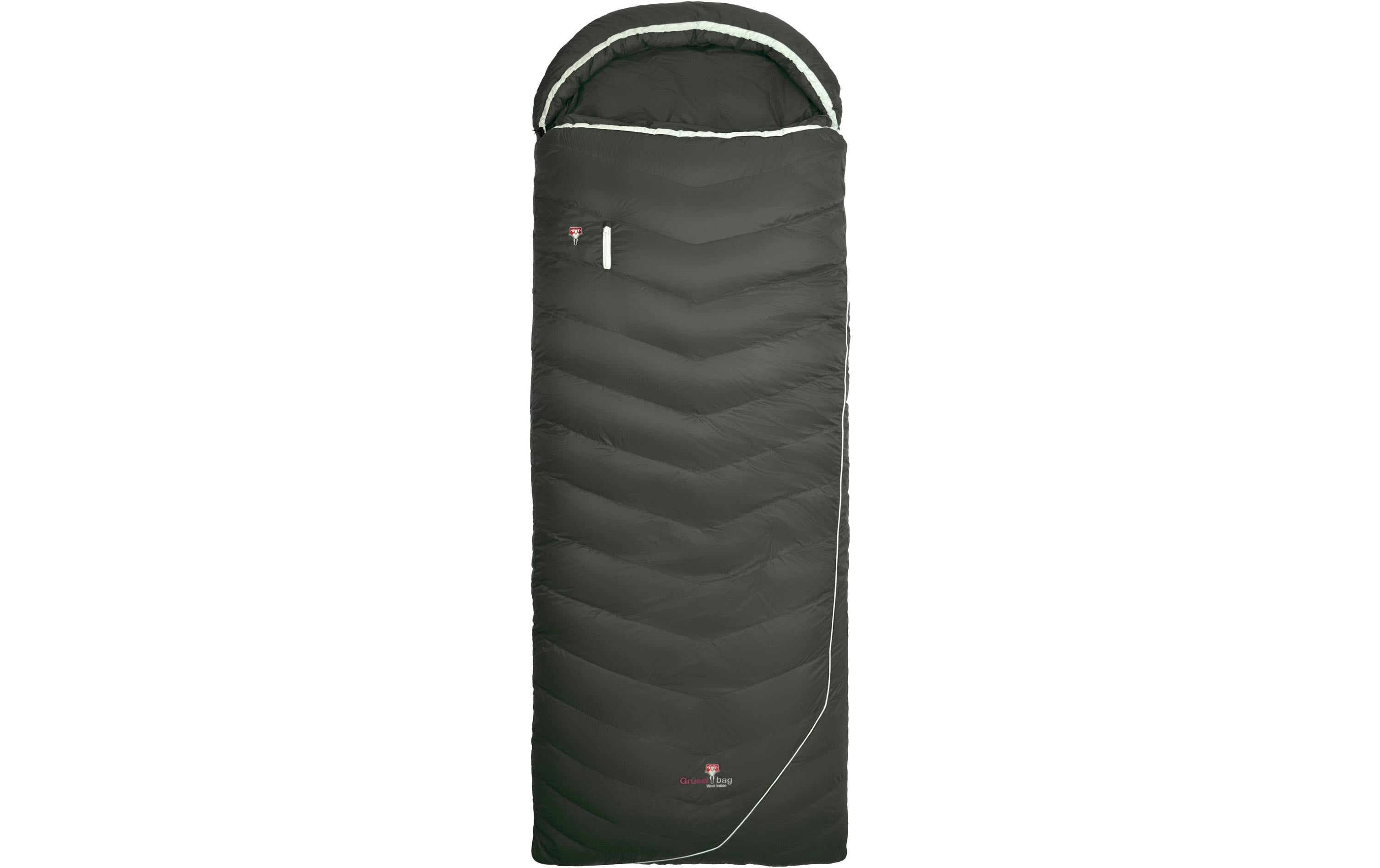 Grüezi Bag Schlafsack Biopod DownWool Summer Comfort Nylon, Deep Forest