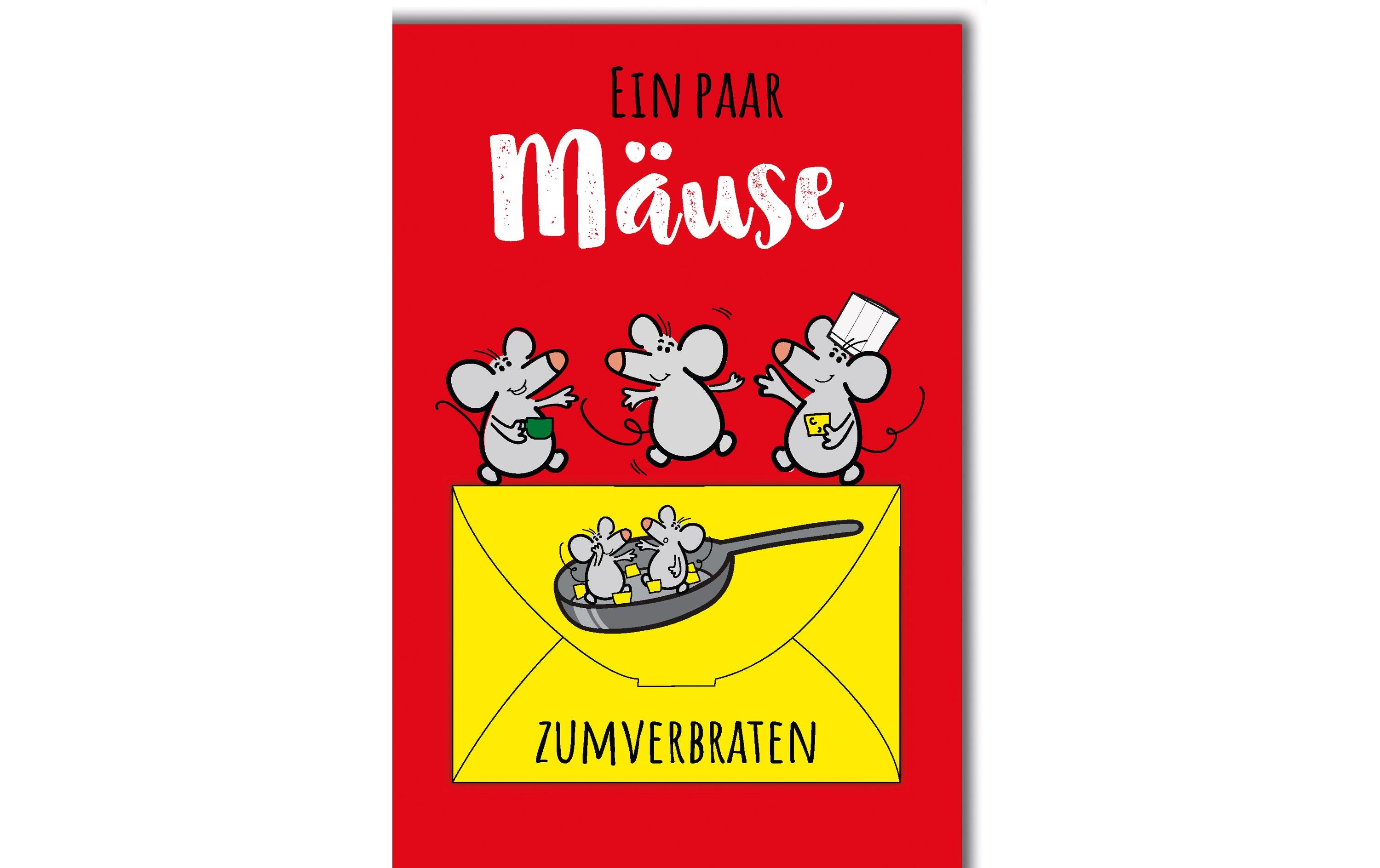 Braun + Company Motivkarte Mäuse 11.5 x 17 cm