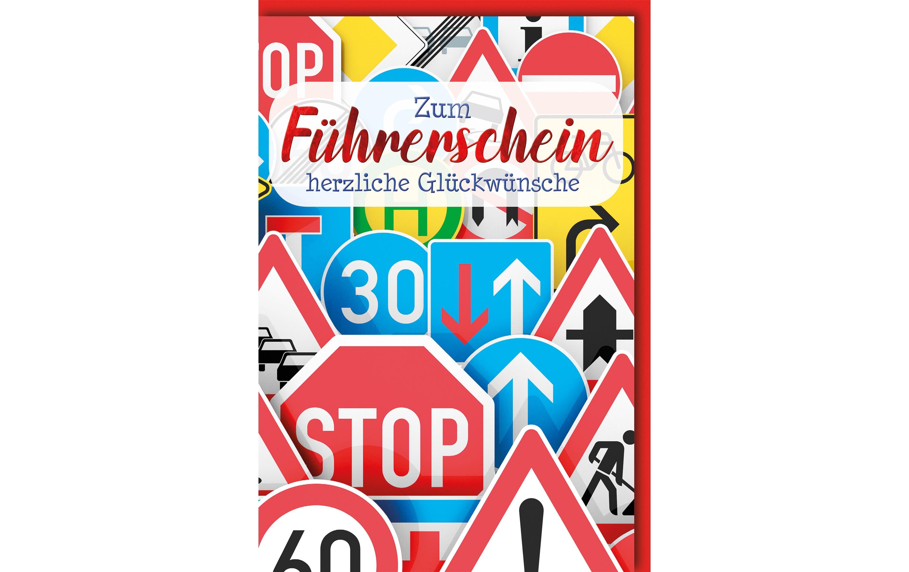 Braun + Company Glückwunschkarte Führerschein 11.5 x 17 cm
