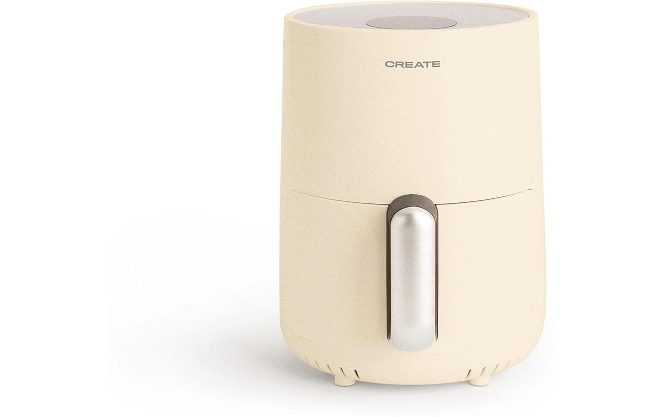 Create Heissluft-Fritteuse Air Fryer Creme 1.5 l