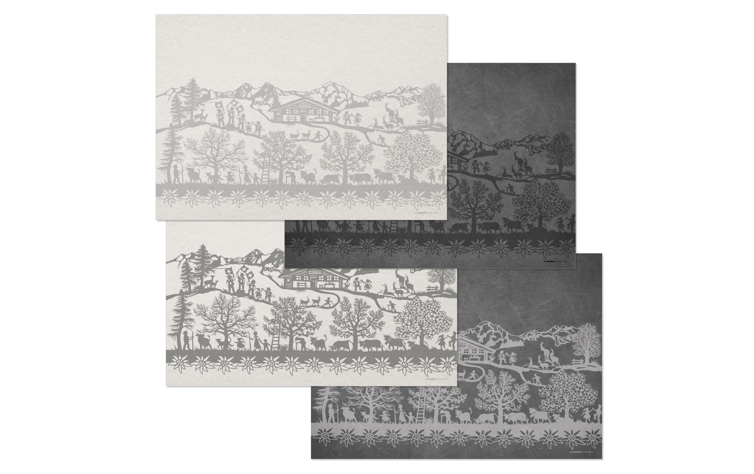 Trendform Tischset Swiss Tradition 9 42 x 29.7 cm