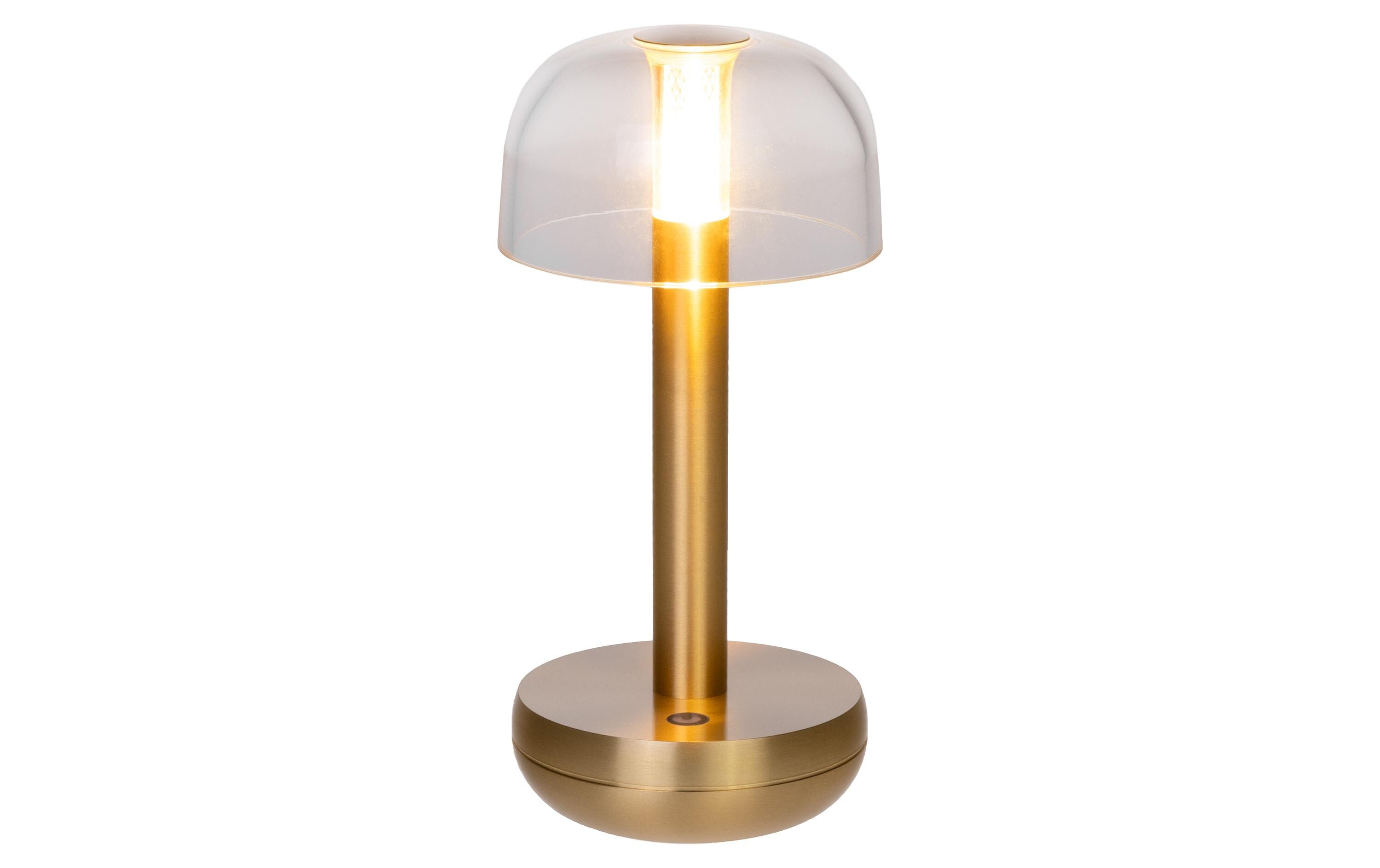 COCON USB-Tischleuchte Pilz, Gold