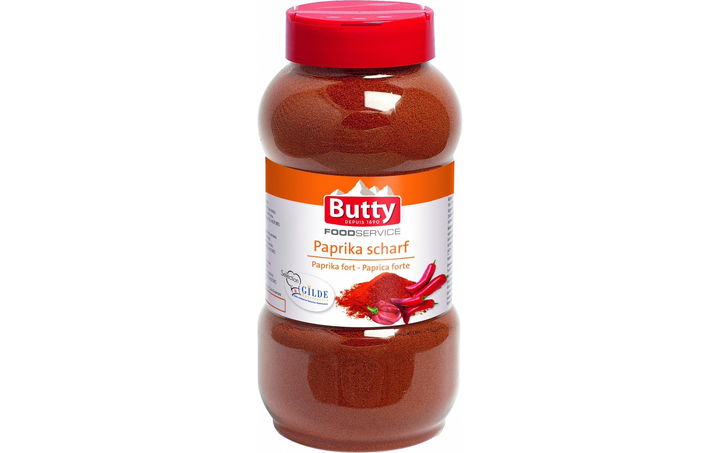 Butty Gewürz Paprika scharf 480 g