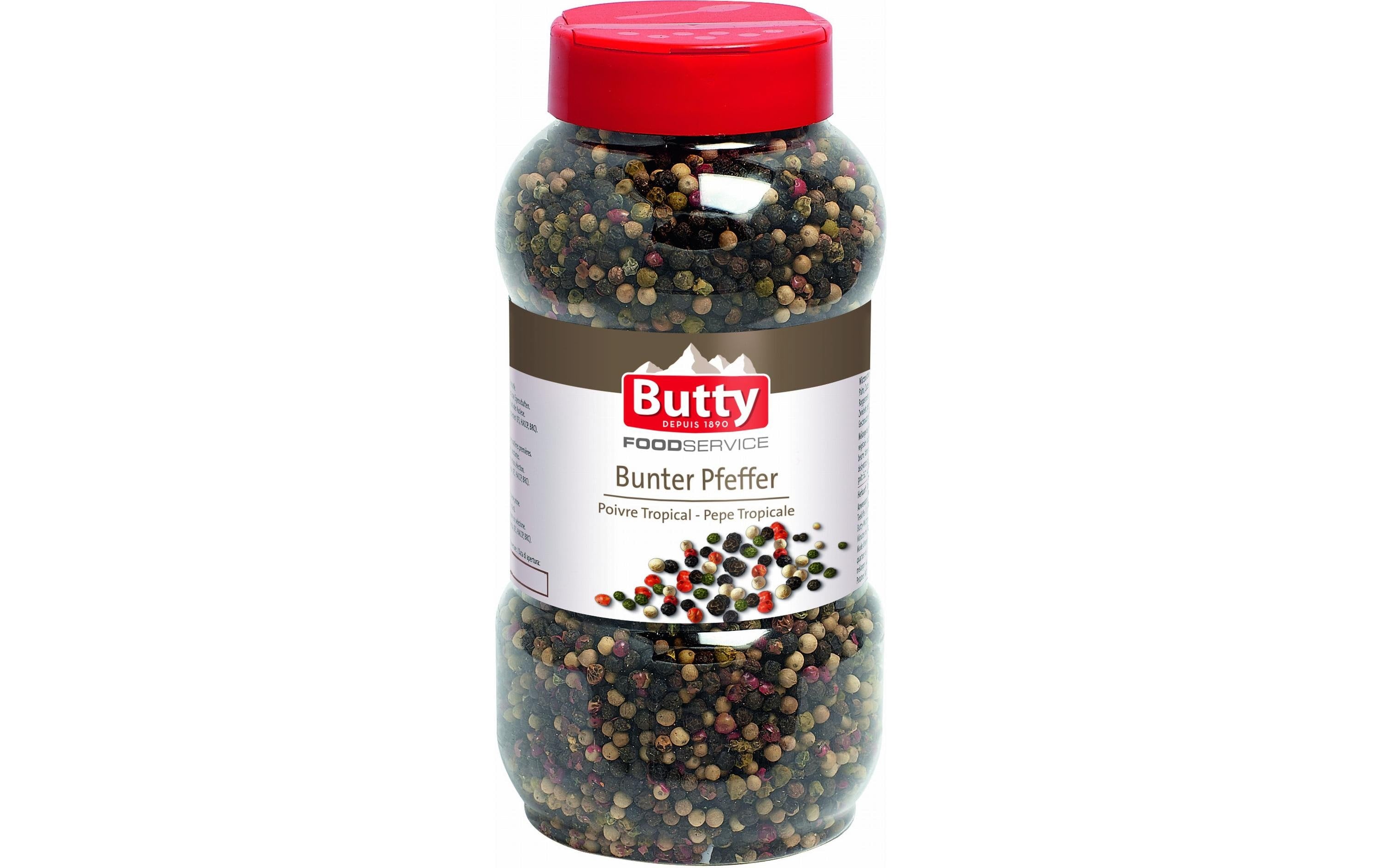 Butty Gewürze Bunter Pfeffer Pfeffer 475 g