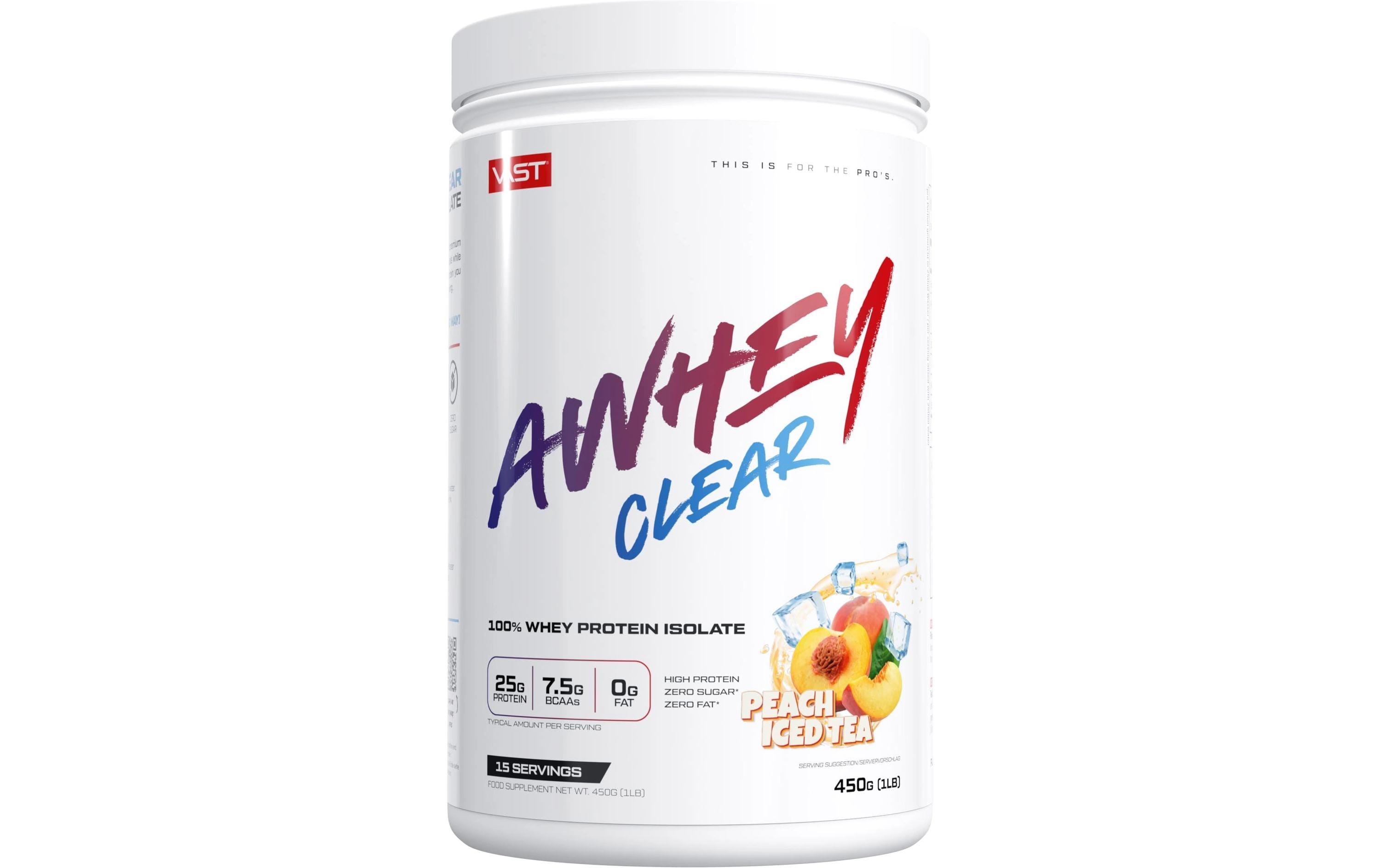 VAST AWheyClear Dose: 450g, Peach Ice Tea