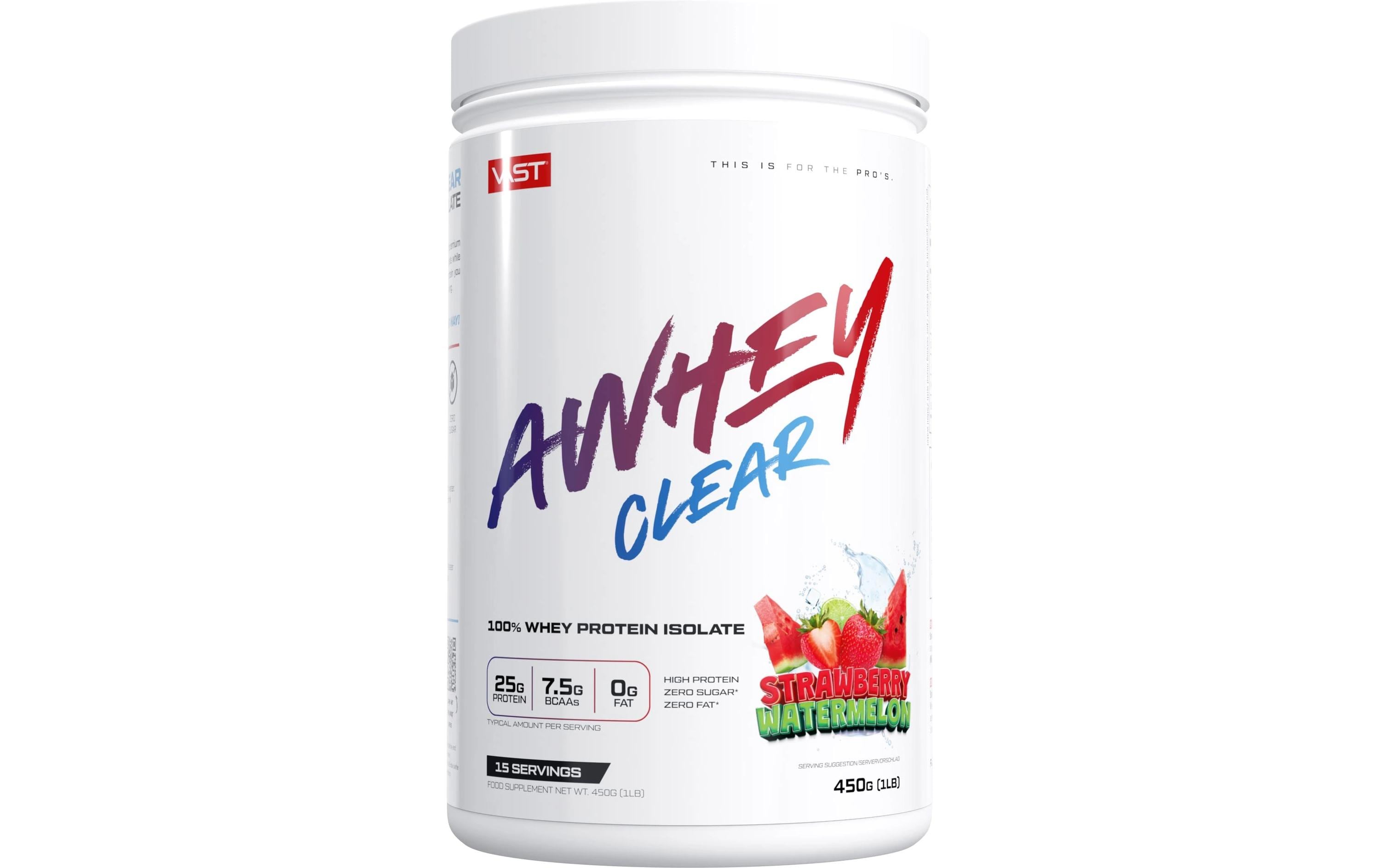 VAST AWheyClear Dose: 450g, Strawberry Watermelon Lime