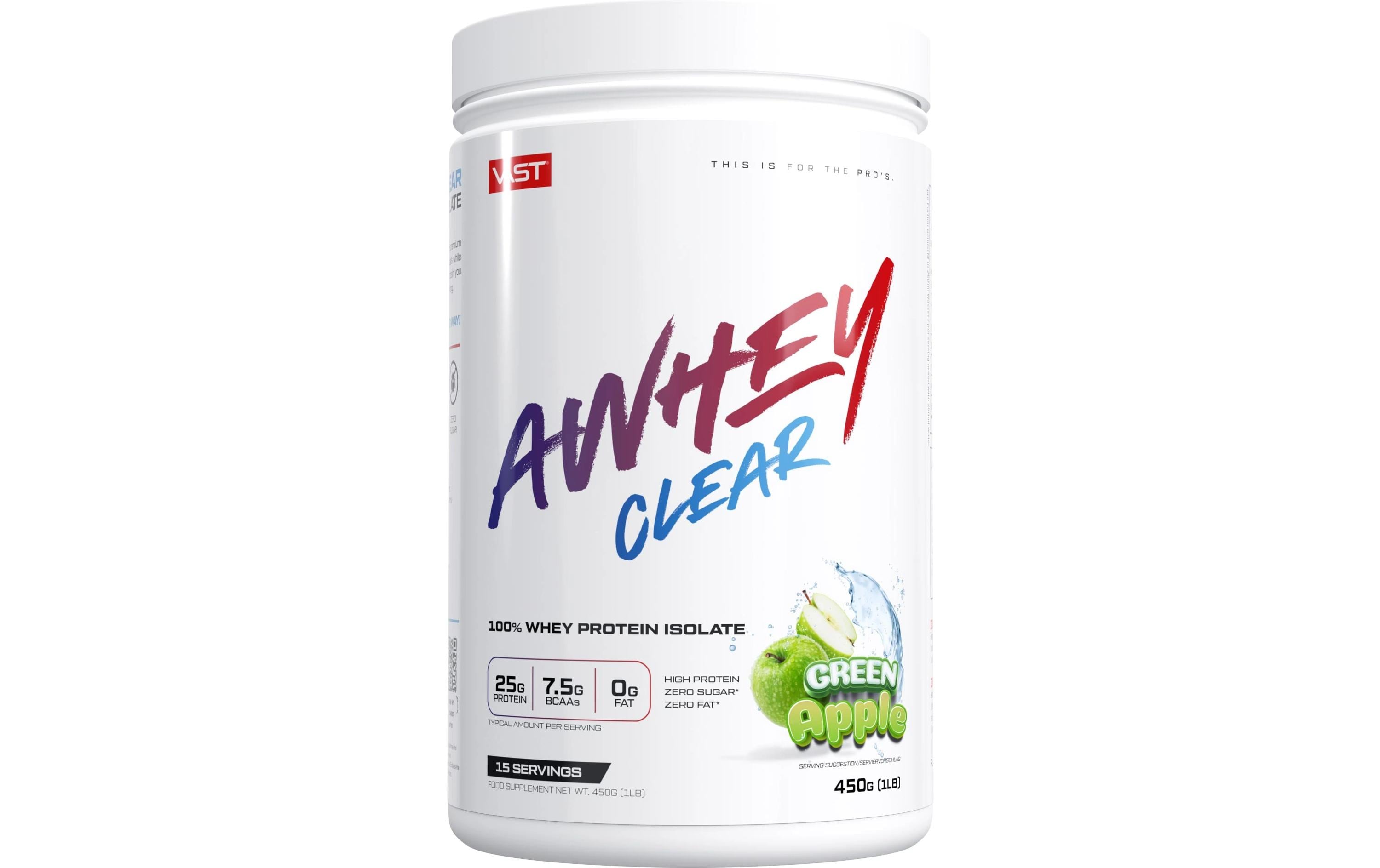 VAST AWheyClear Dose: 450g, Green Apple