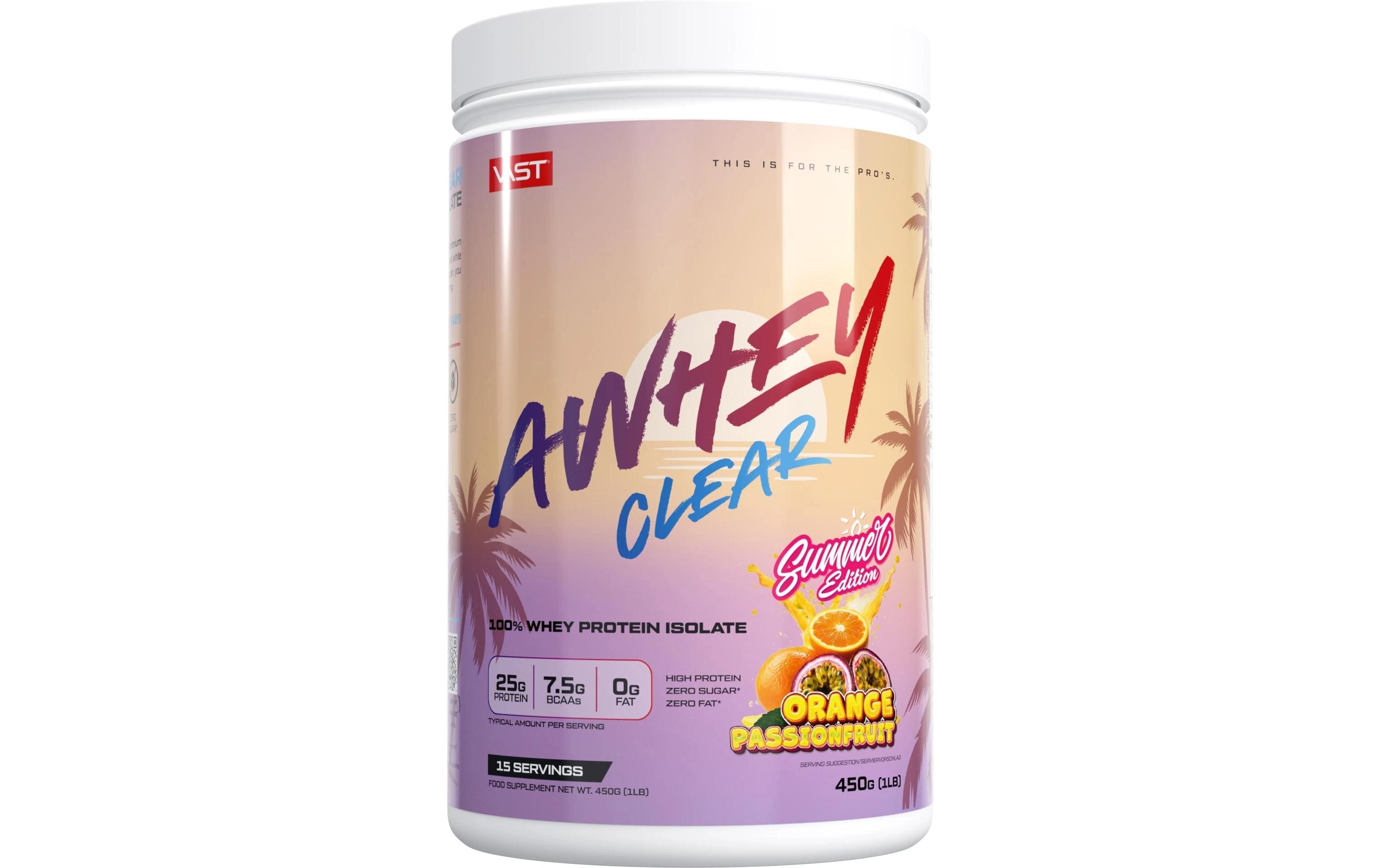 VAST AWheyClear Dose: 450g, Orange Passionfruit