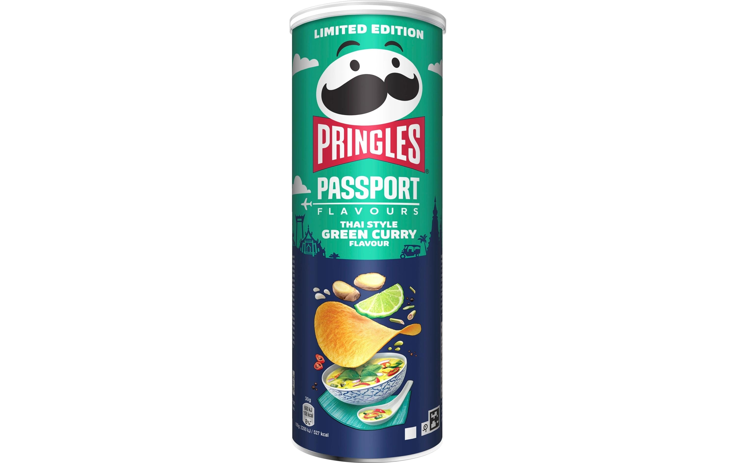 Pringles Chips Passport Thai Green Curry 165 g