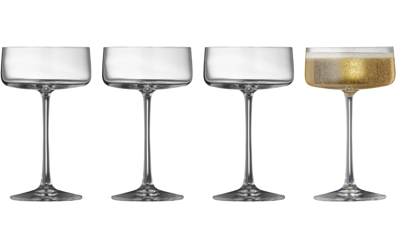 Lyngby Champagnerglas Zero 4 Stück, 26 cl