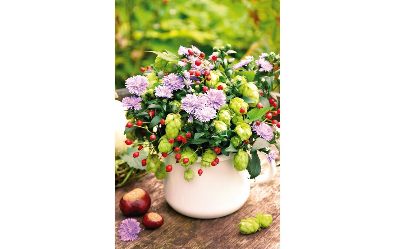 ABC Glückwunschkarte Blumenstrauss 12.5 x 17.6 cm