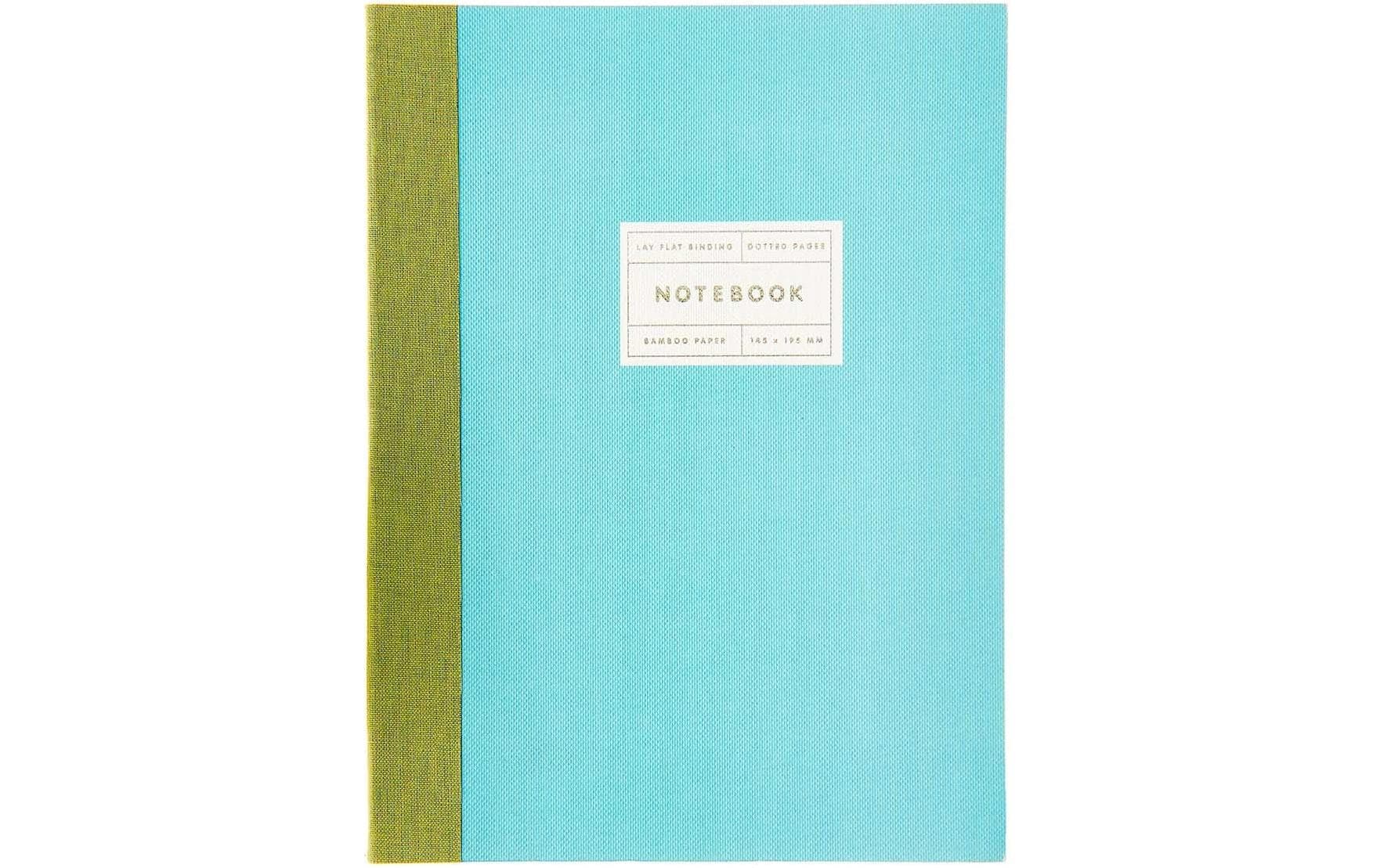 Rico Design Notizbuch S 14.5 x 19.5 cm, Dot, Blau