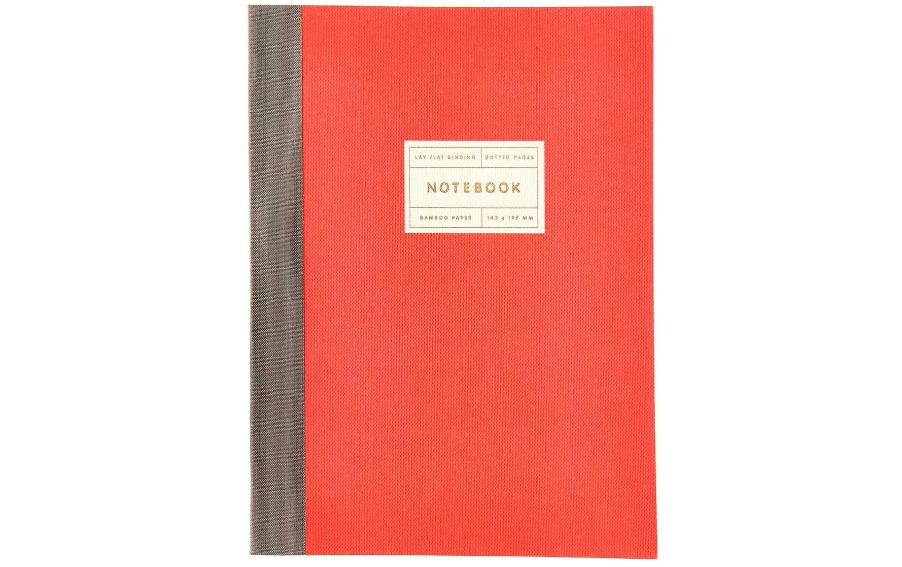 Rico Design Notizbuch S 14.5 x 19.5 cm, Dot, Koralle