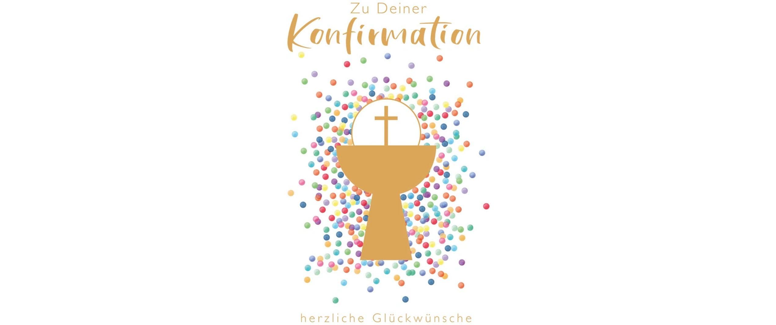 ABC Glückwunschkarte Konformation 12.5 x 17.6 cm