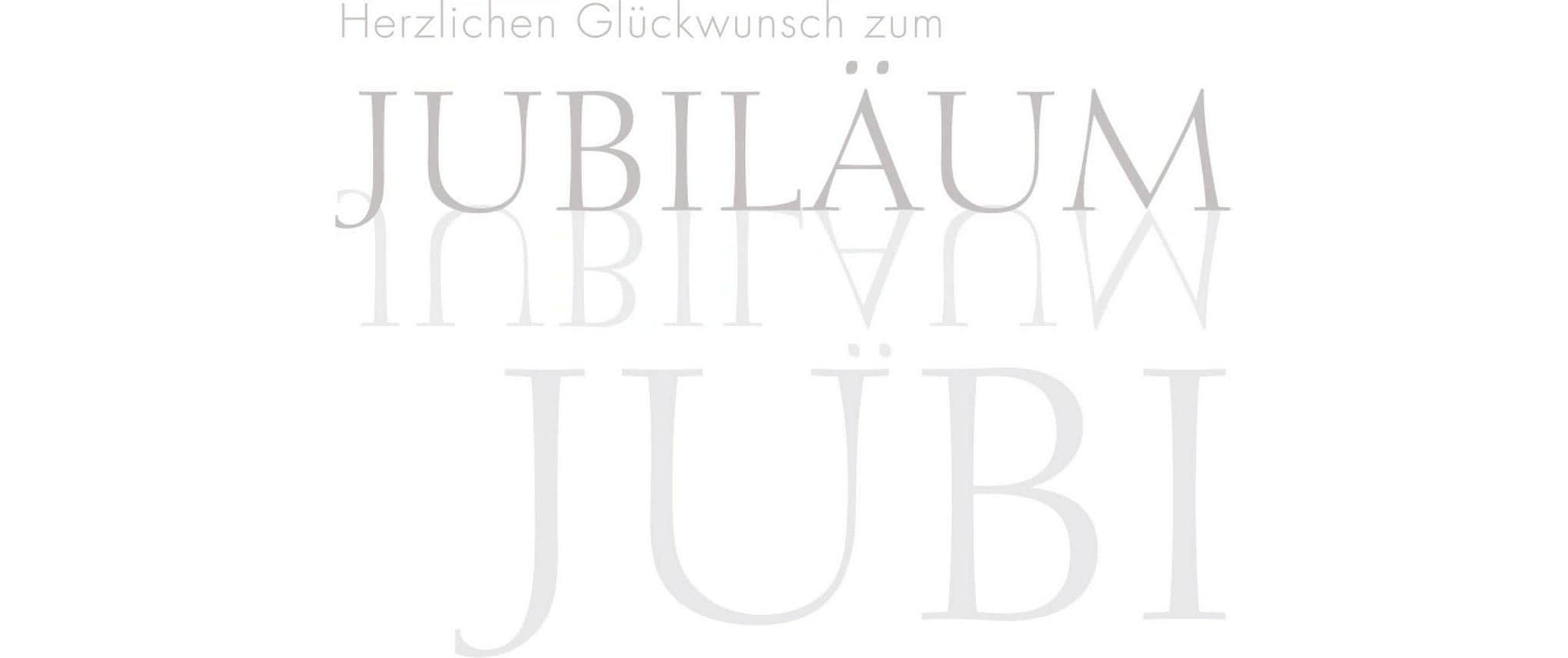 ABC Glückwunschkarte Jubiläum 12.5 x 17.6 cm