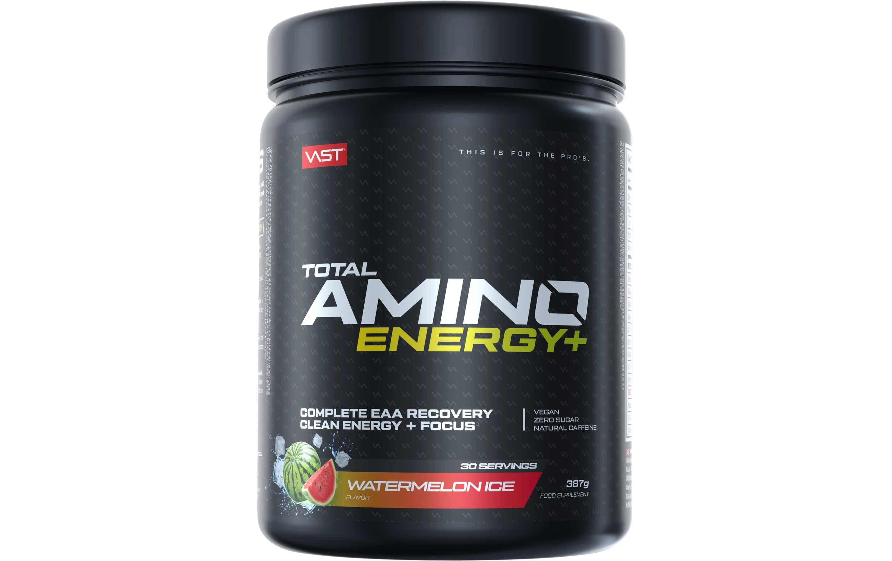 VAST Pulver Total Amino Energy Dose: 375g, Watermelon Ice