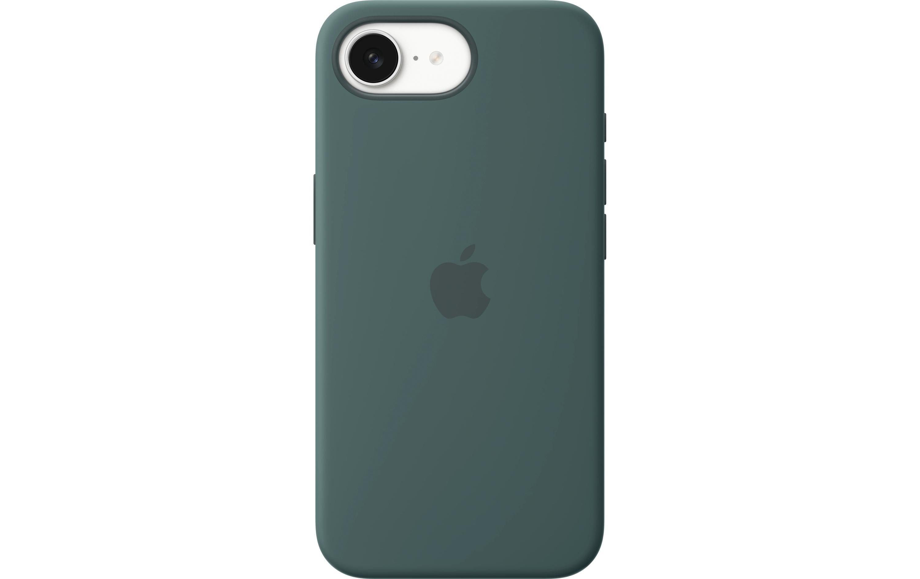 Apple Silicone Case iPhone 16e Lake Green