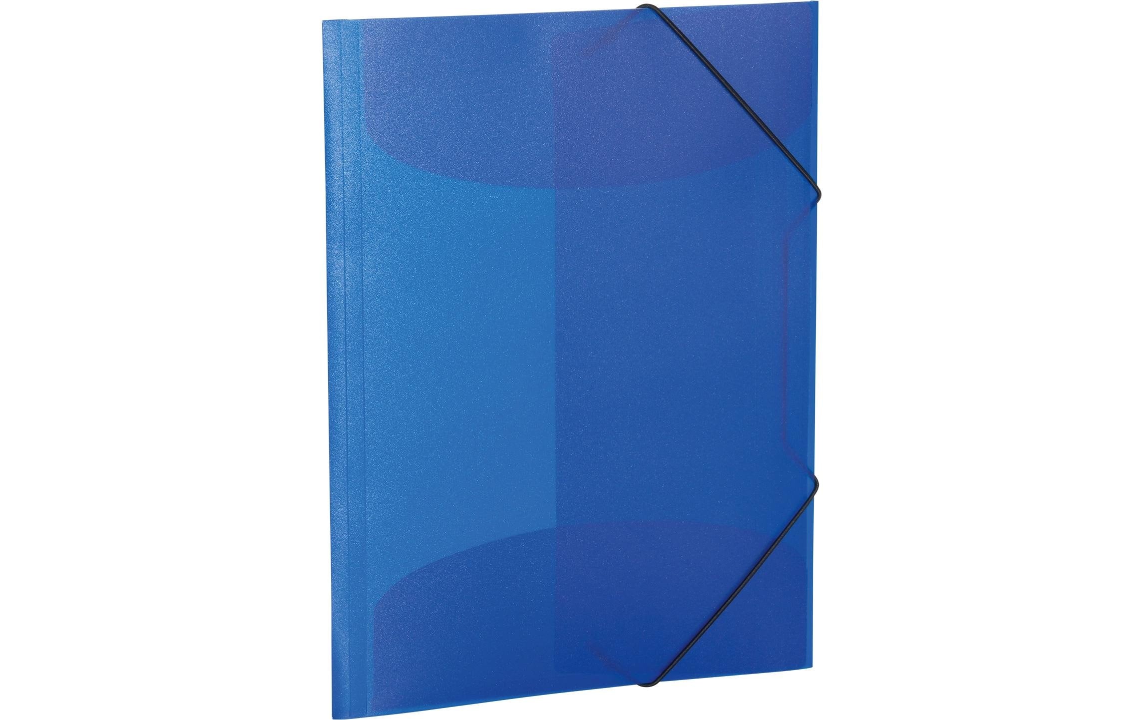 HERMA Sammelmappe A4 PP transluzent Blau